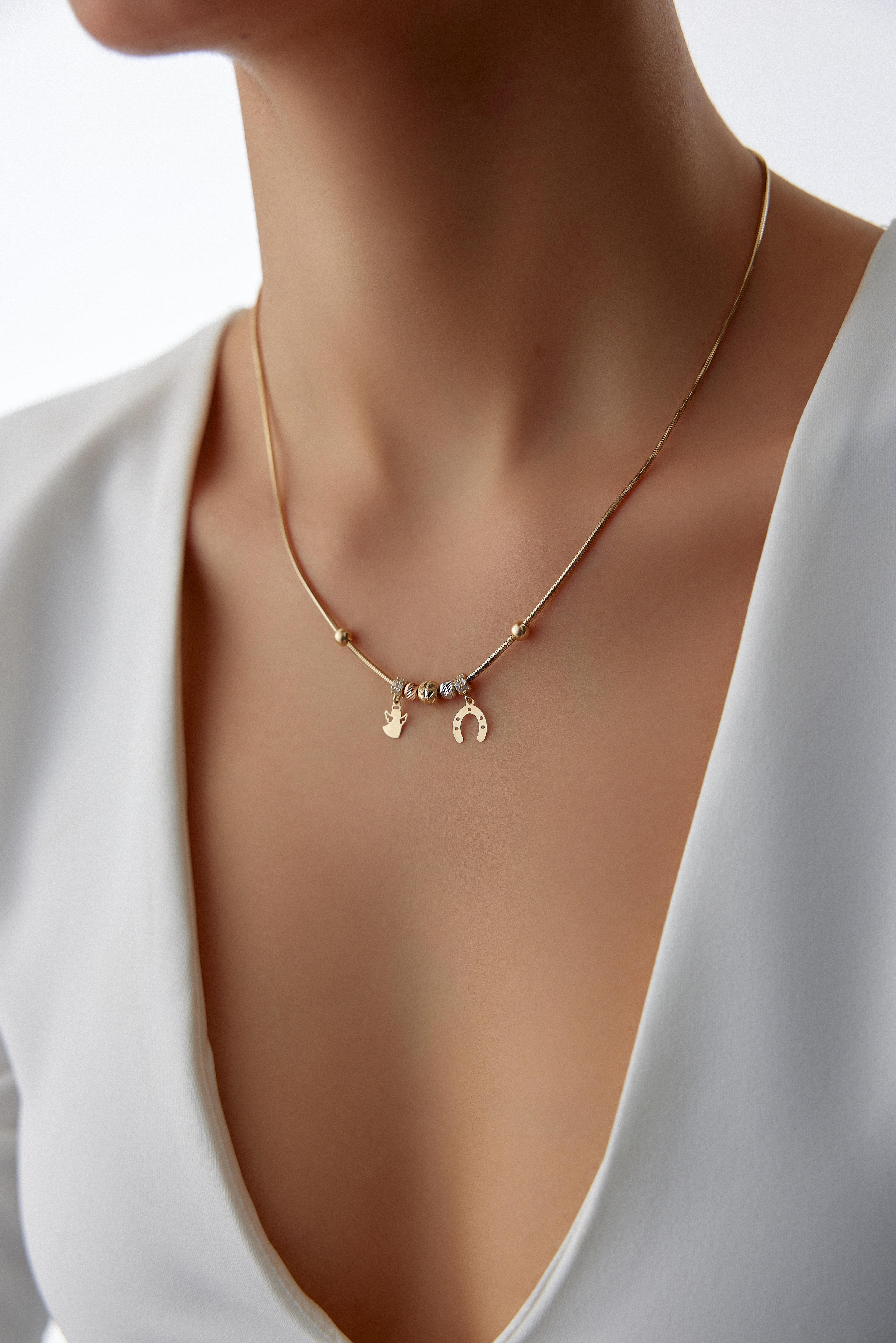 Dorika Angel Minimal Kolye 