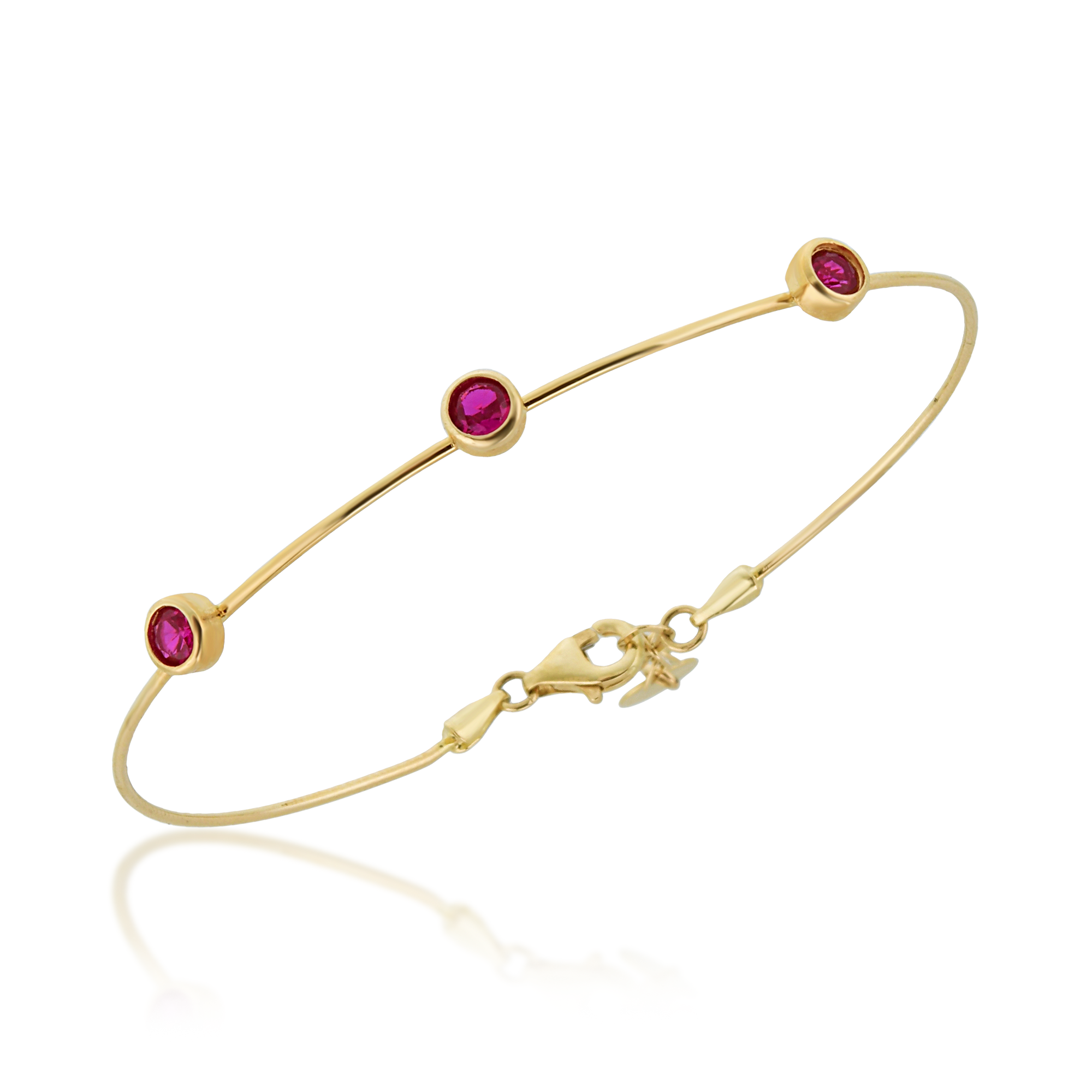 Fuchsia Tria Kelepçe Bileklik