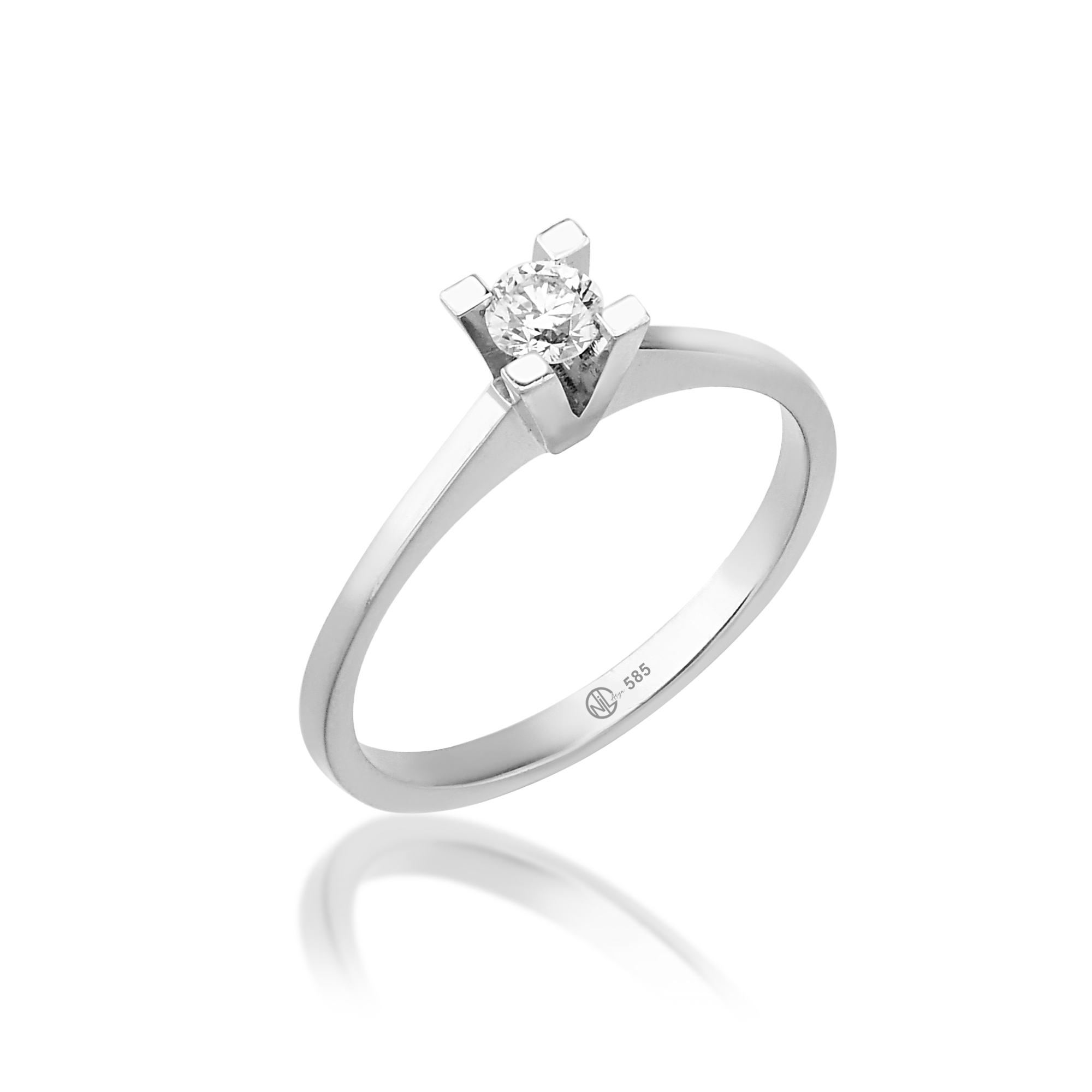 0,20 Ct Pırlanta Tektaş Yüzük