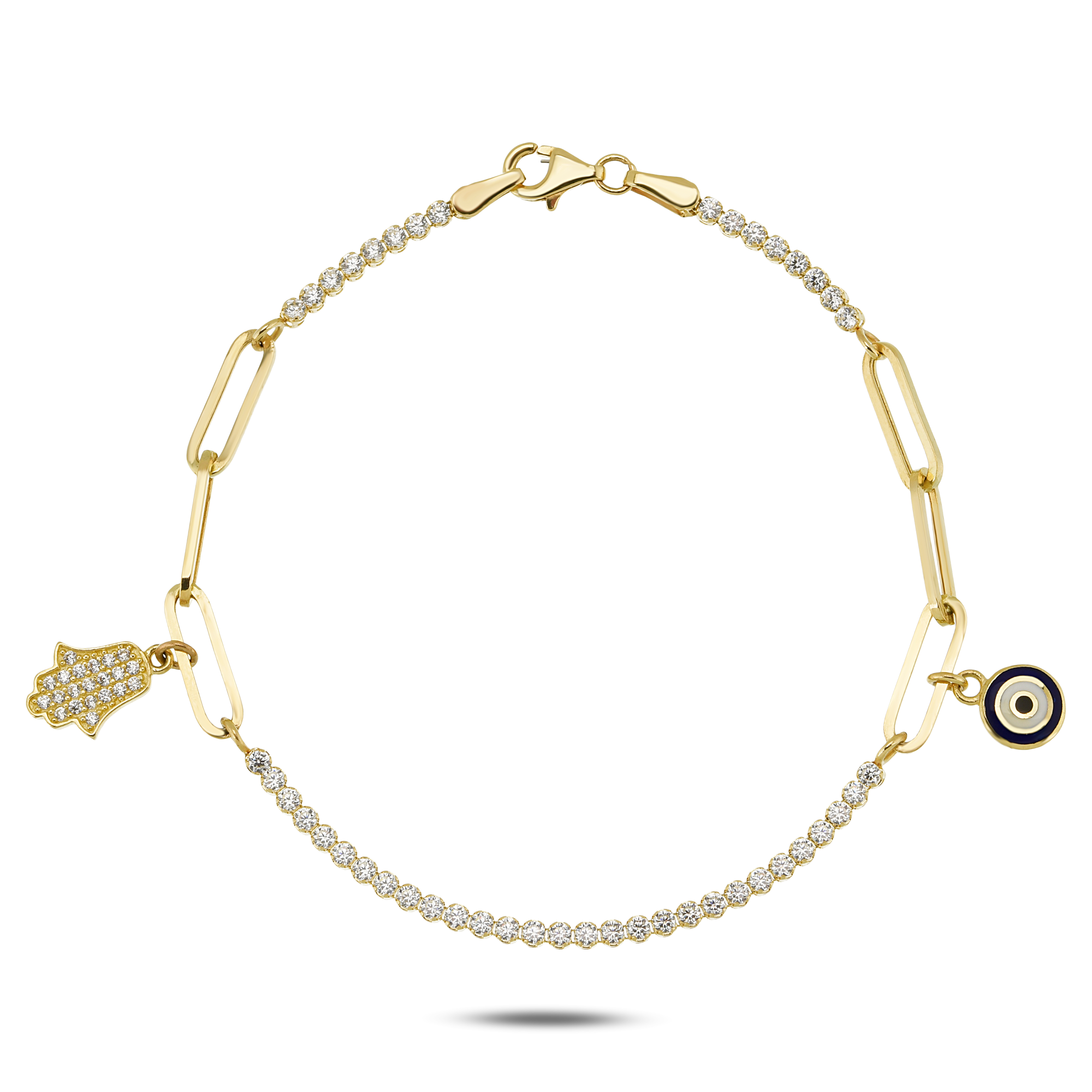 Zincir Charm Minimal Bileklik