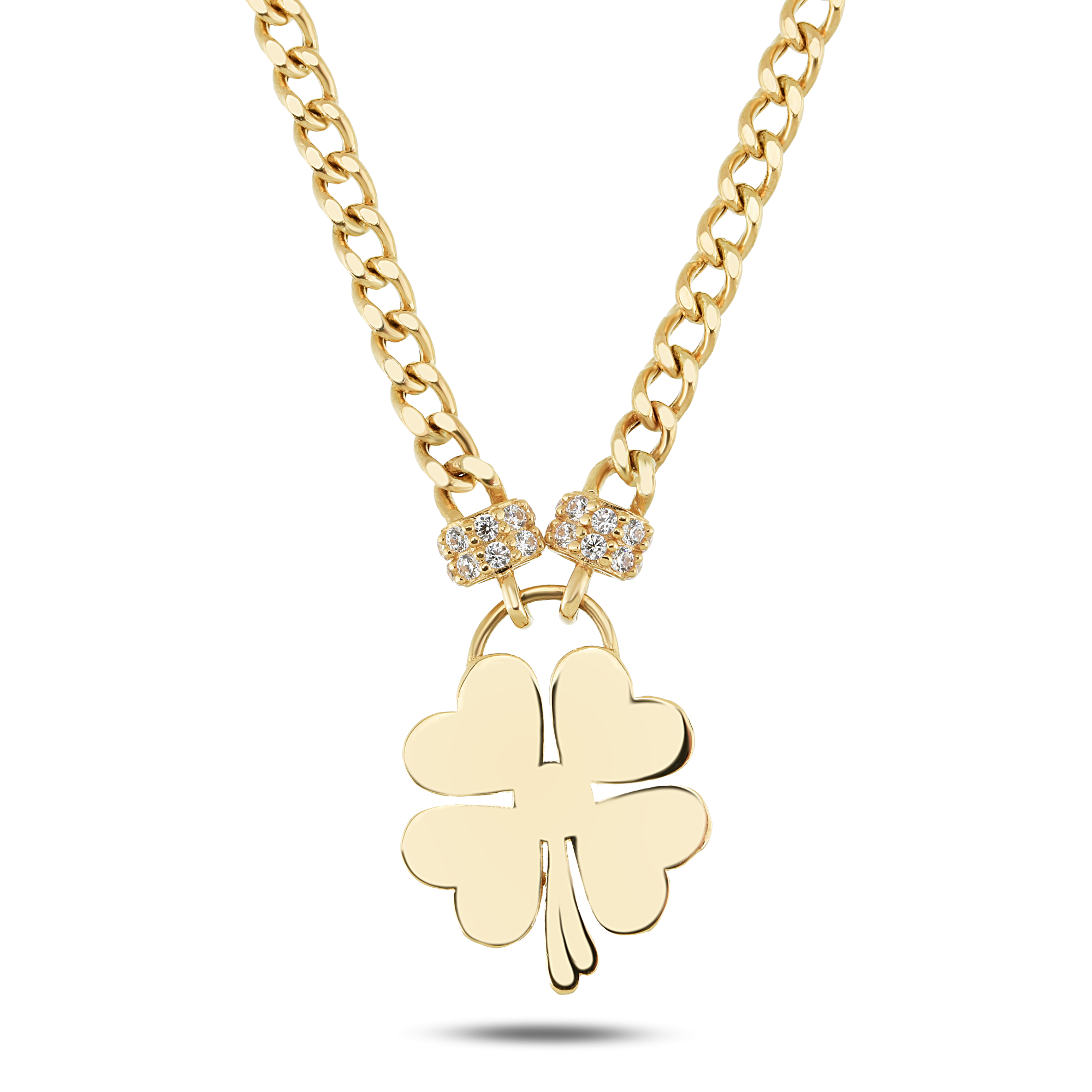 Yonca Tasarım Kolye 