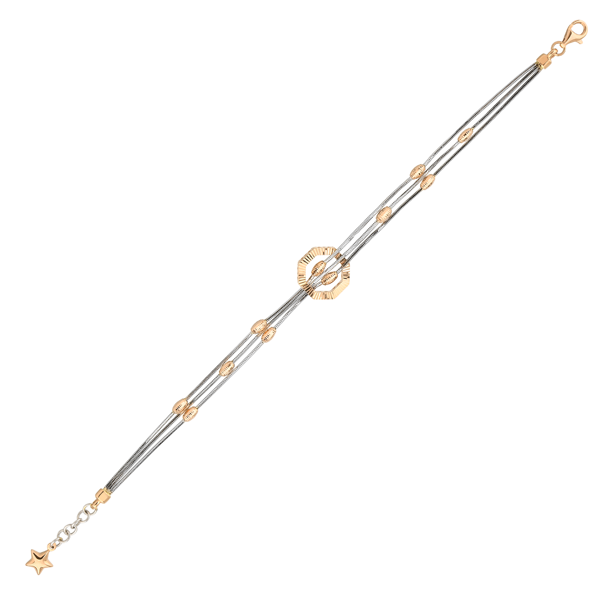 Dorika Püsküllü Tasarım Bileklik 