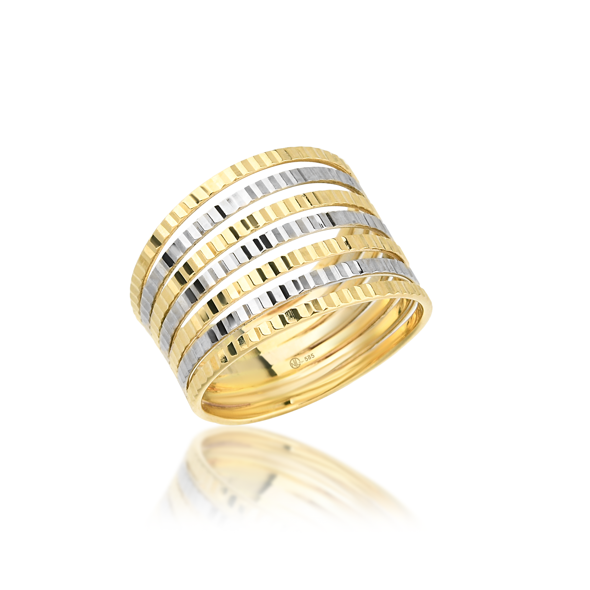 Yedili Şerit Yüzük