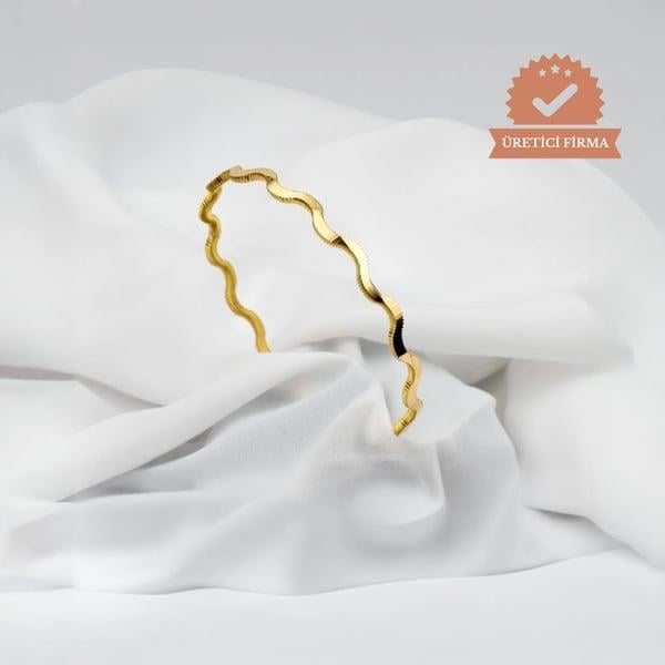 22 ayar 20 gram Zigzag Ajda Bilezik