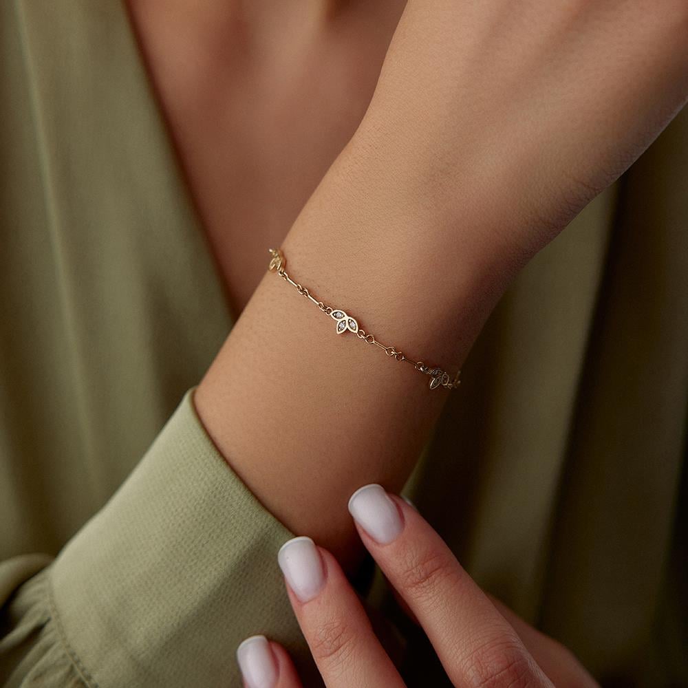 Lotus Luxury Minimal Bileklik