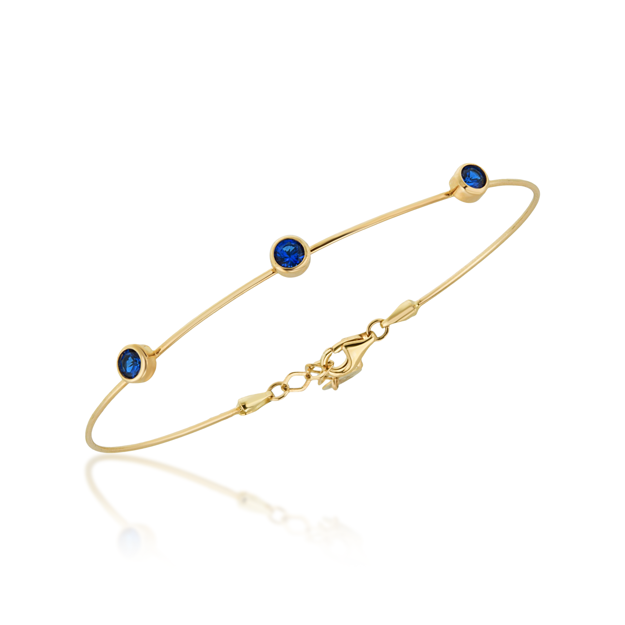 Navyblue Tria Kelepçe Bileklik