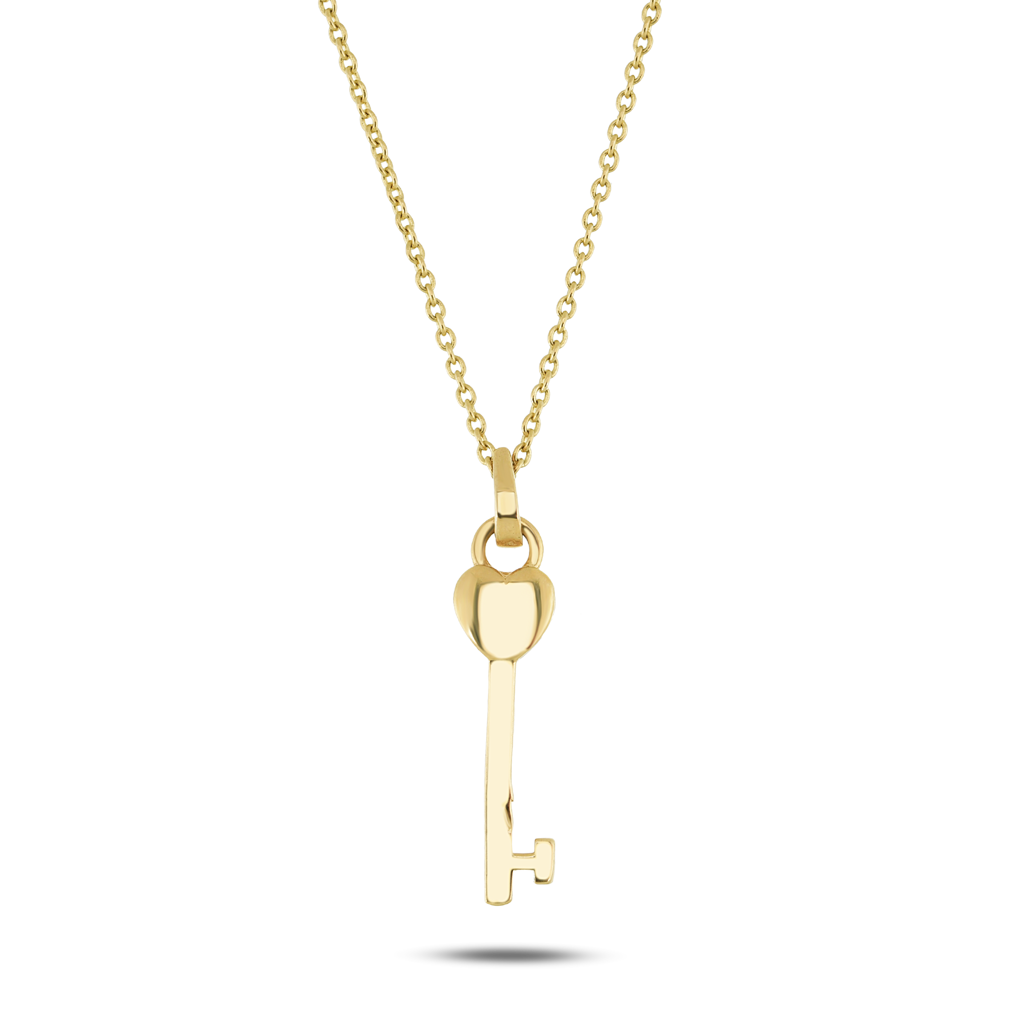 Key Gold Zincir Kolye