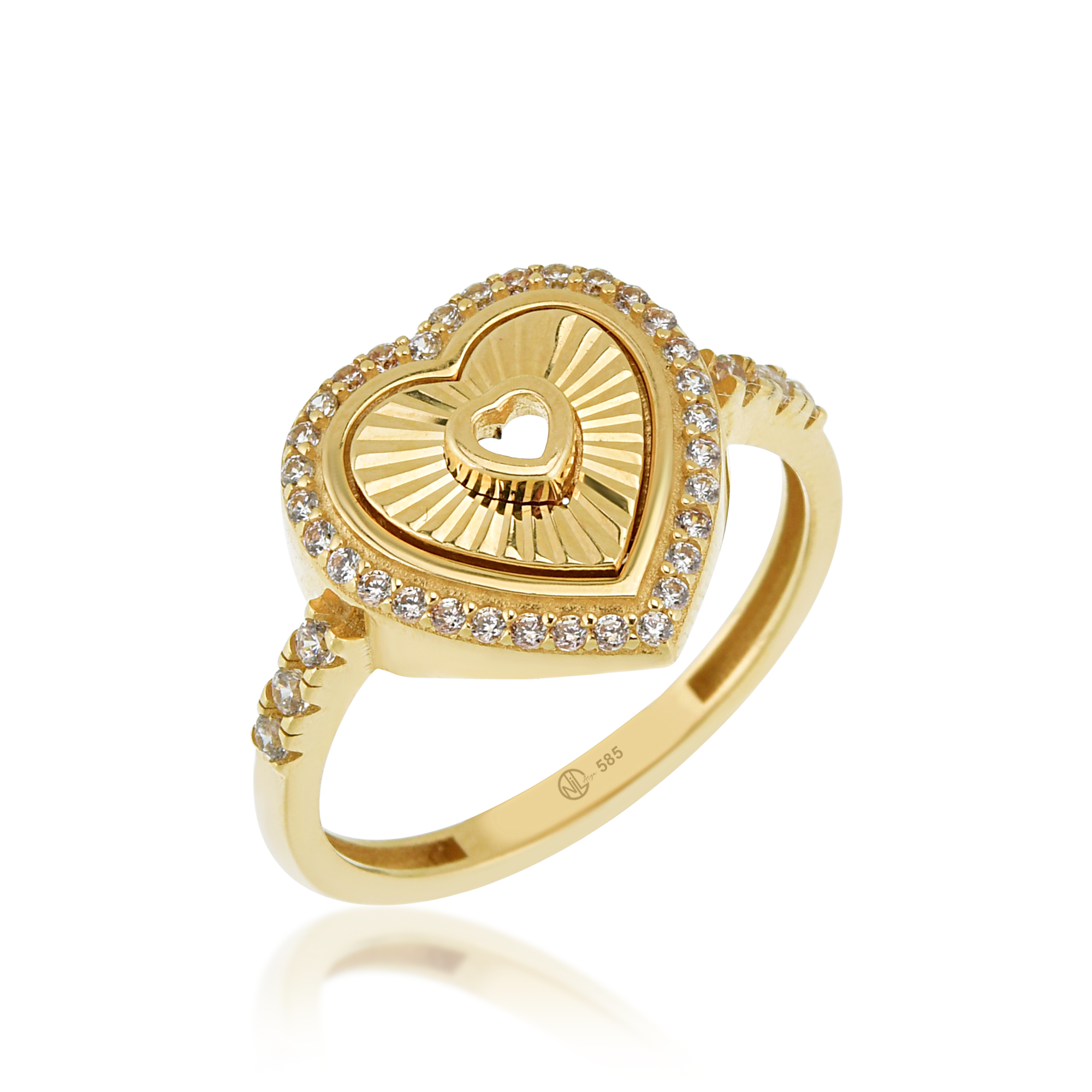 Heart Beat Tasarım Yüzük