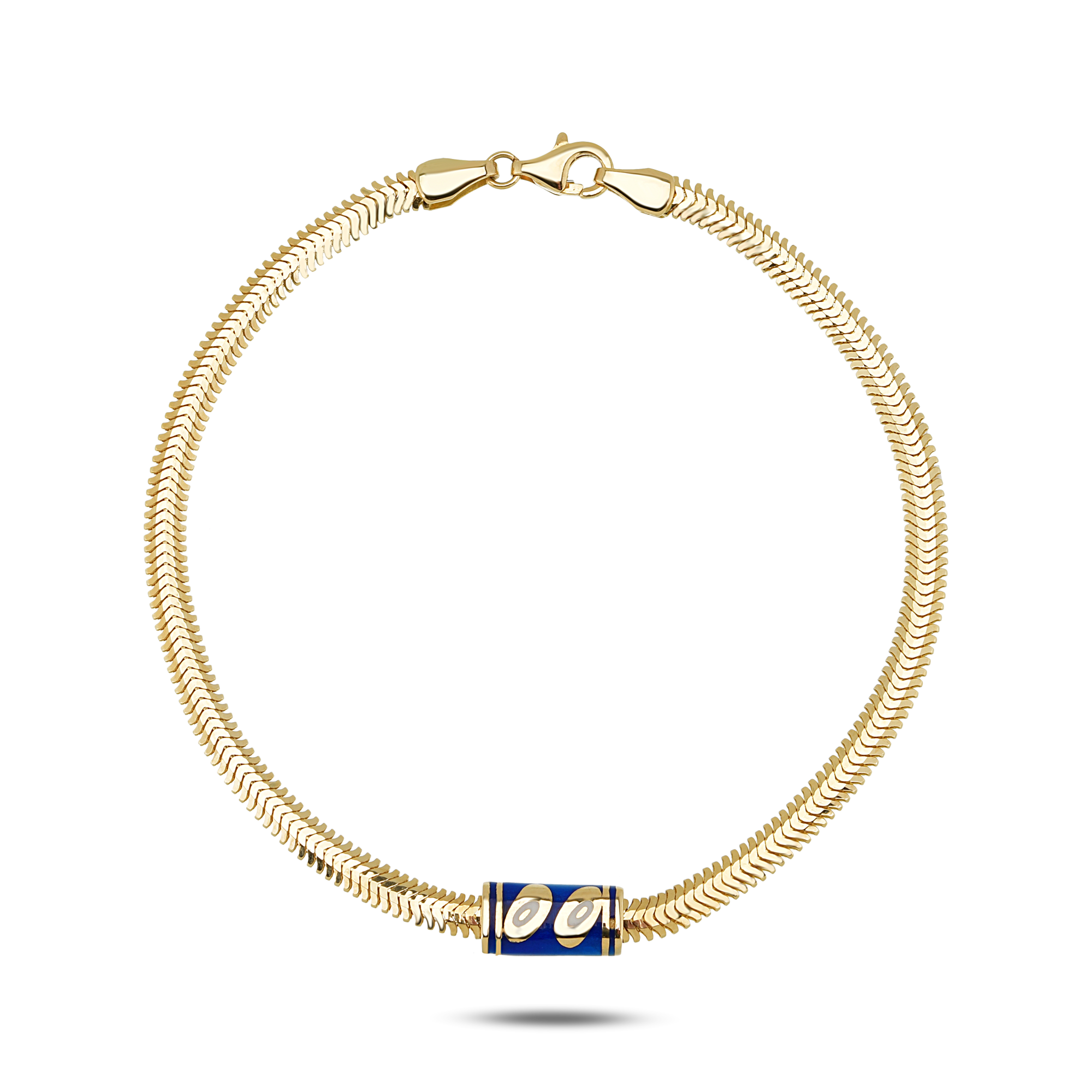 Blue İtalyan Minimal Bileklik