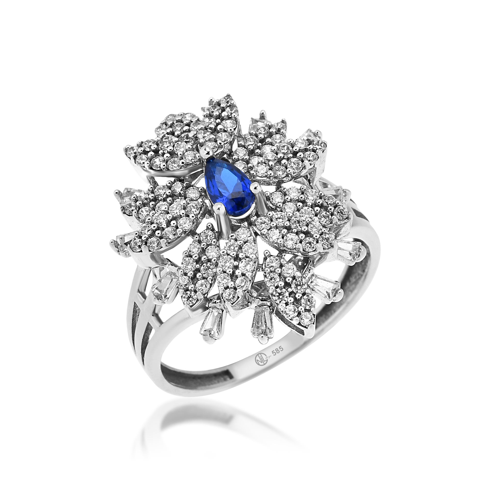 Blue Ore Tasarım Yüzük