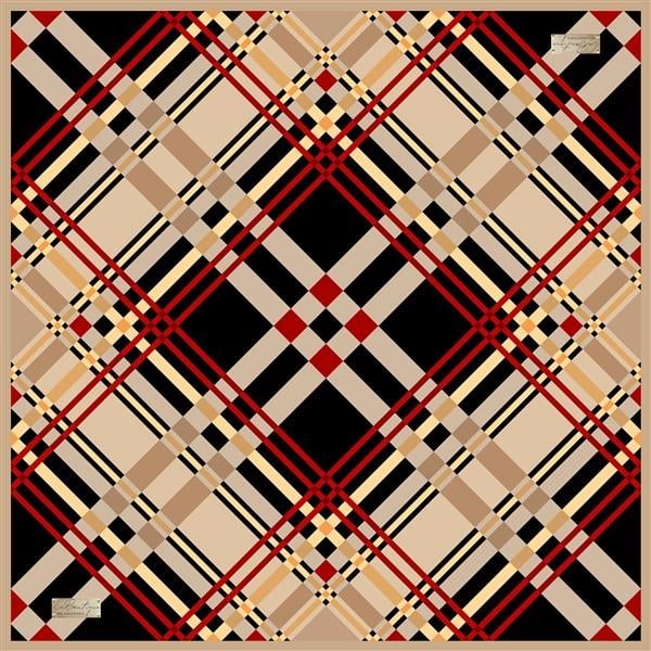  LA BOUTIQUE 1963 TWILL İPEK - 02 - 90X90