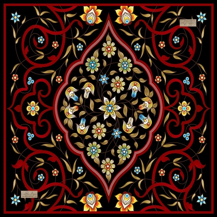 2242-04 Sura İpek 90x90