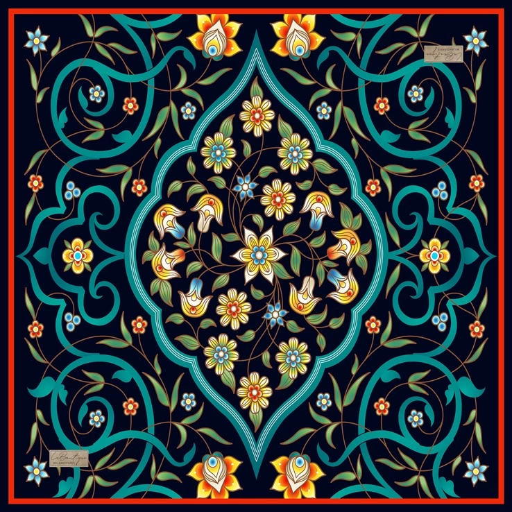 2242-05 Sura İpek 90x90