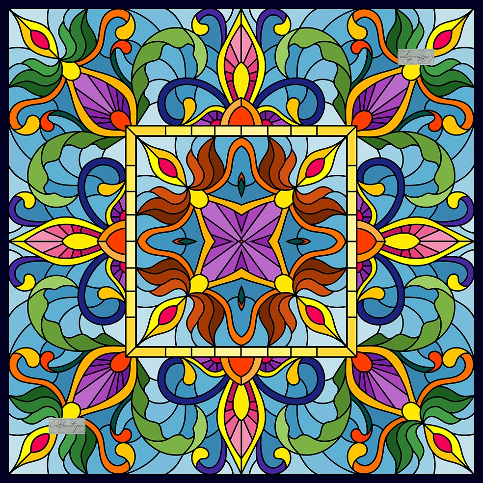 Güz Eşarp 2207-01 90x90