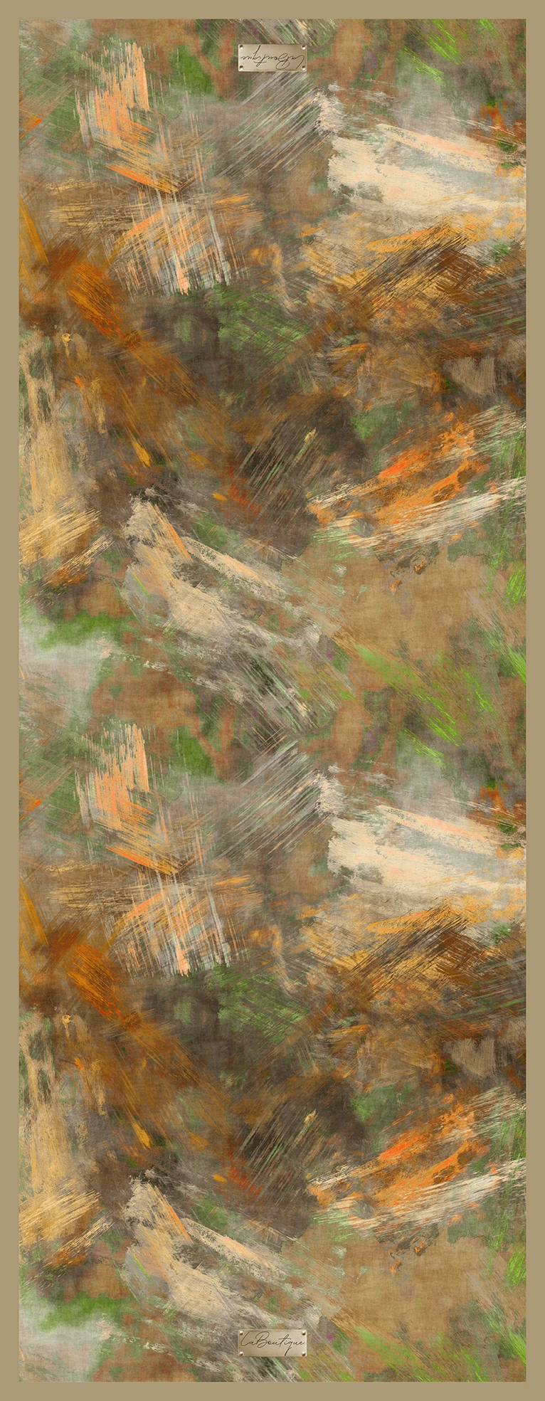 Nostalji Herbal Şal 2049 - 07 - 70x190