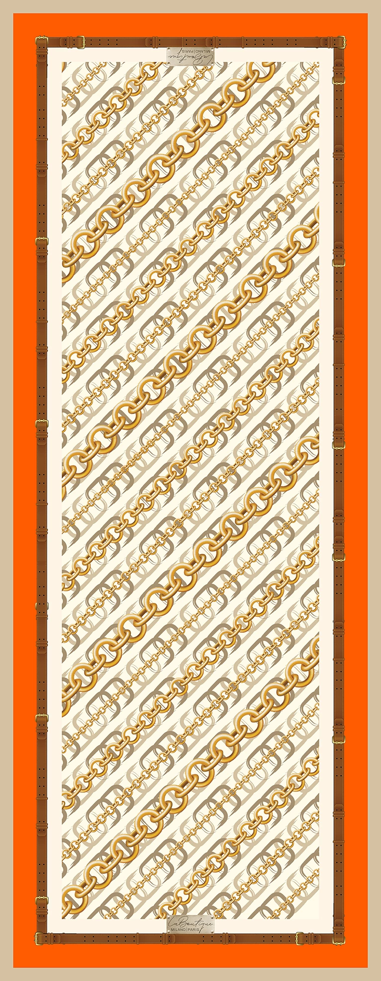 Nostalji Herbal Şal 9104 - 03 - 70x190