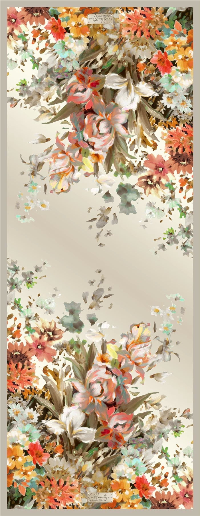 Nostalji Herbal Şal 9979 - 05 - 70x190