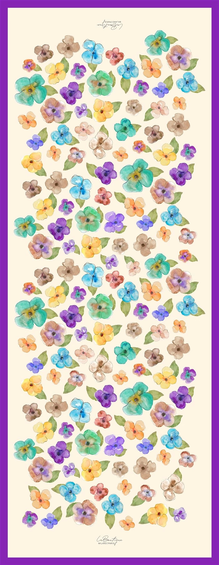 Nostalji Herbal Şal 9980 - 02 - 70x190