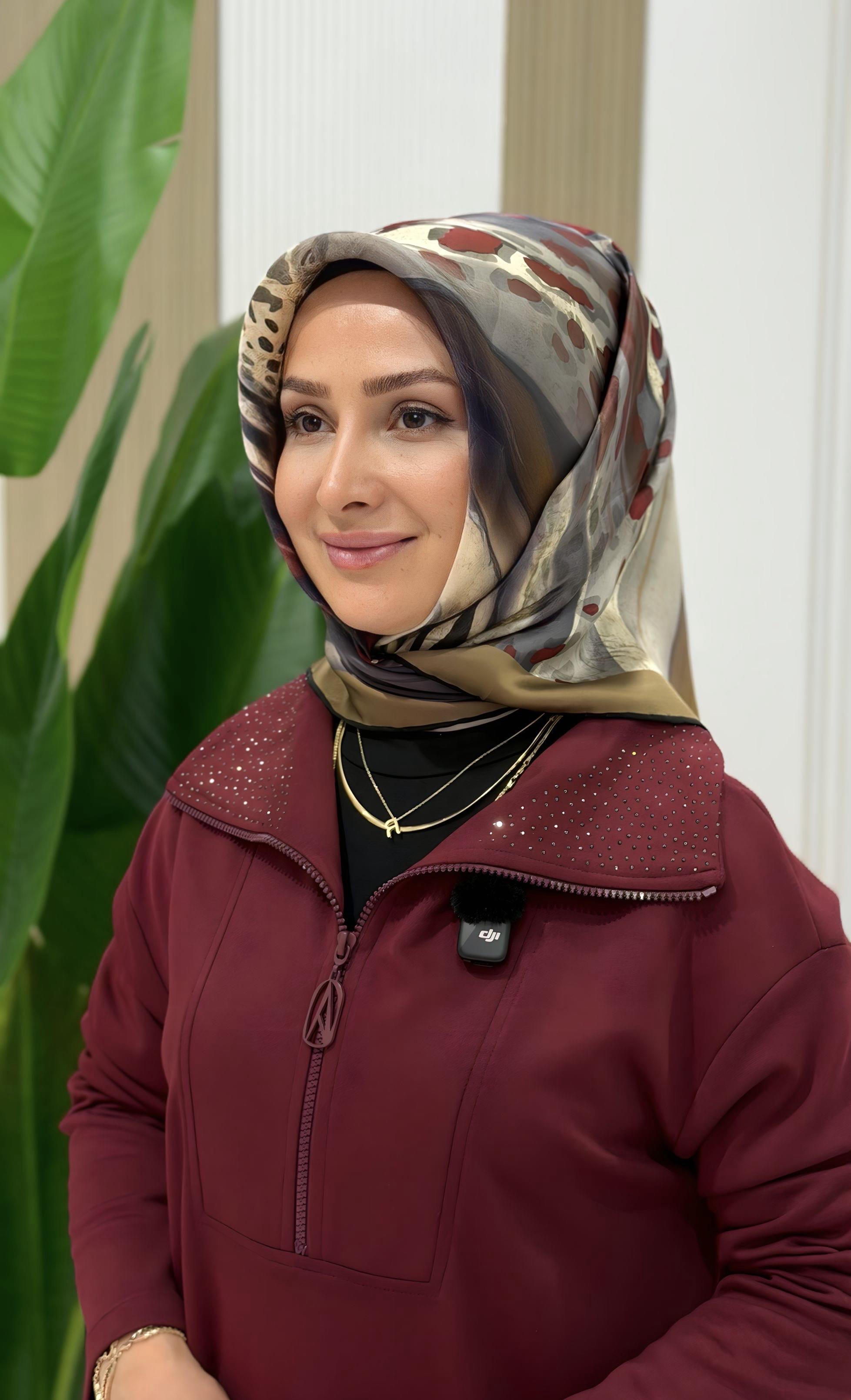 AKER SURA İPEK EŞARP -8775701-311