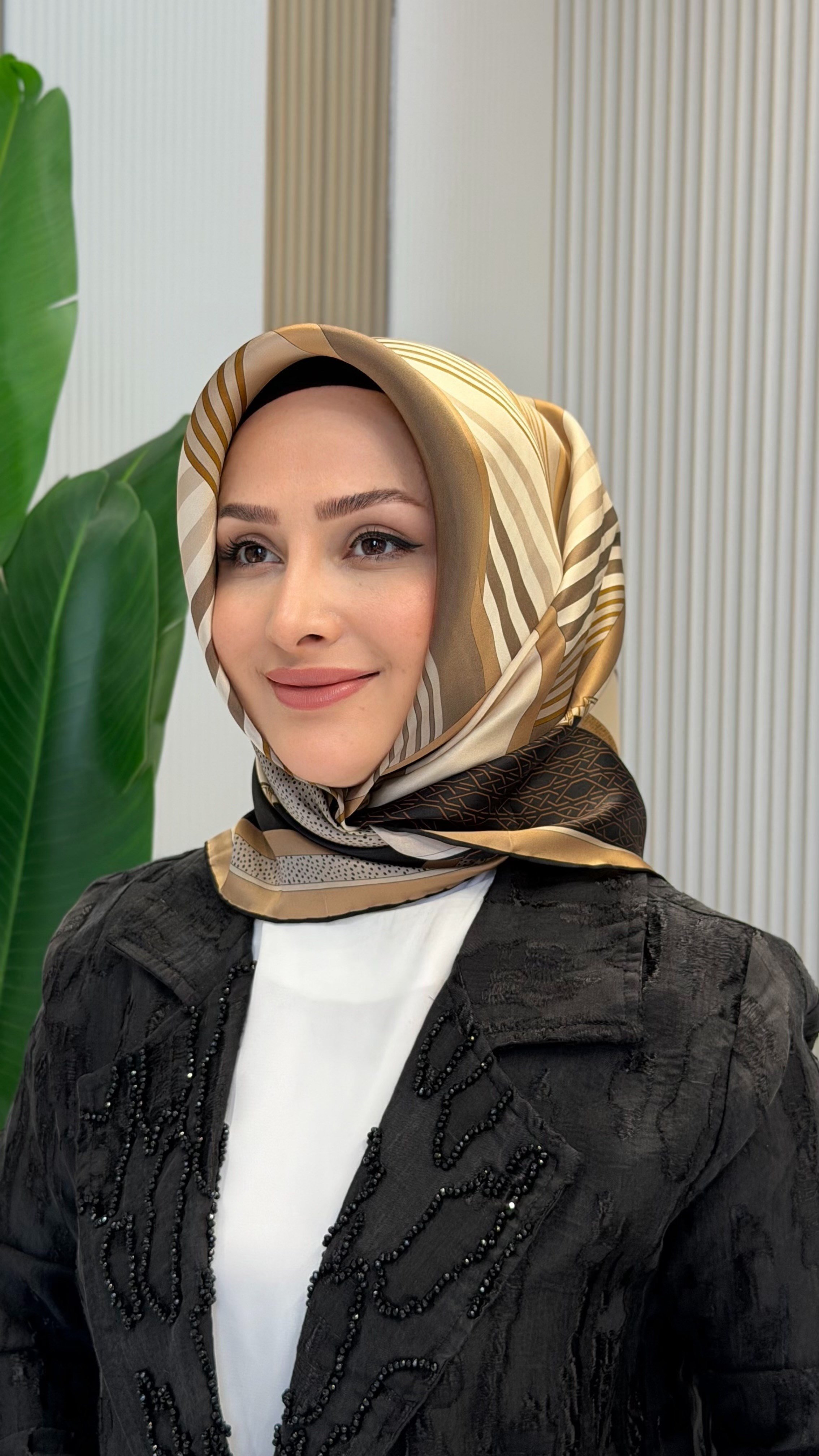 ARMİNE SURA İPEK EŞARP - 9521-04