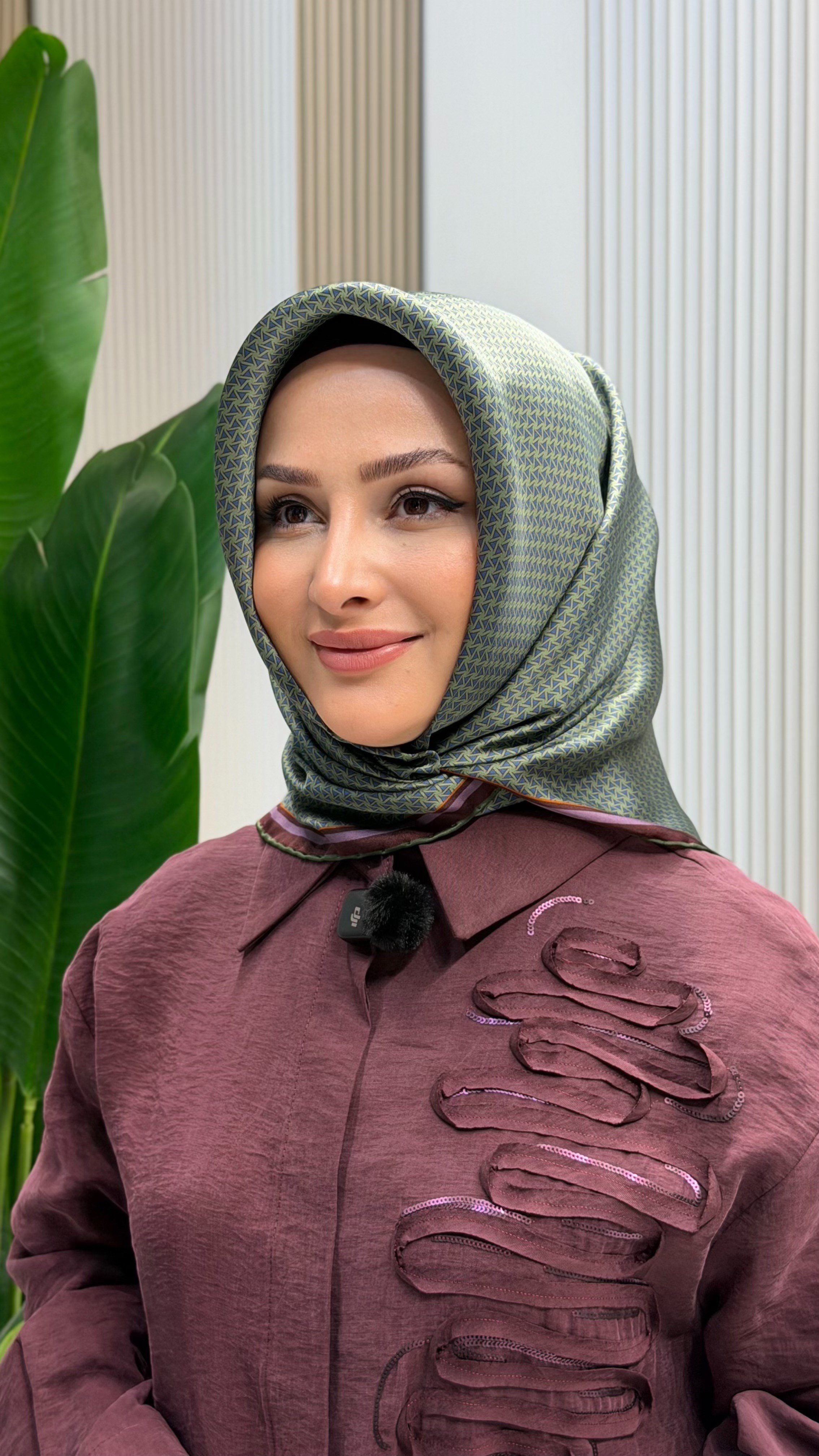 ARMİNE SURA İPEK EŞARP -9528-55