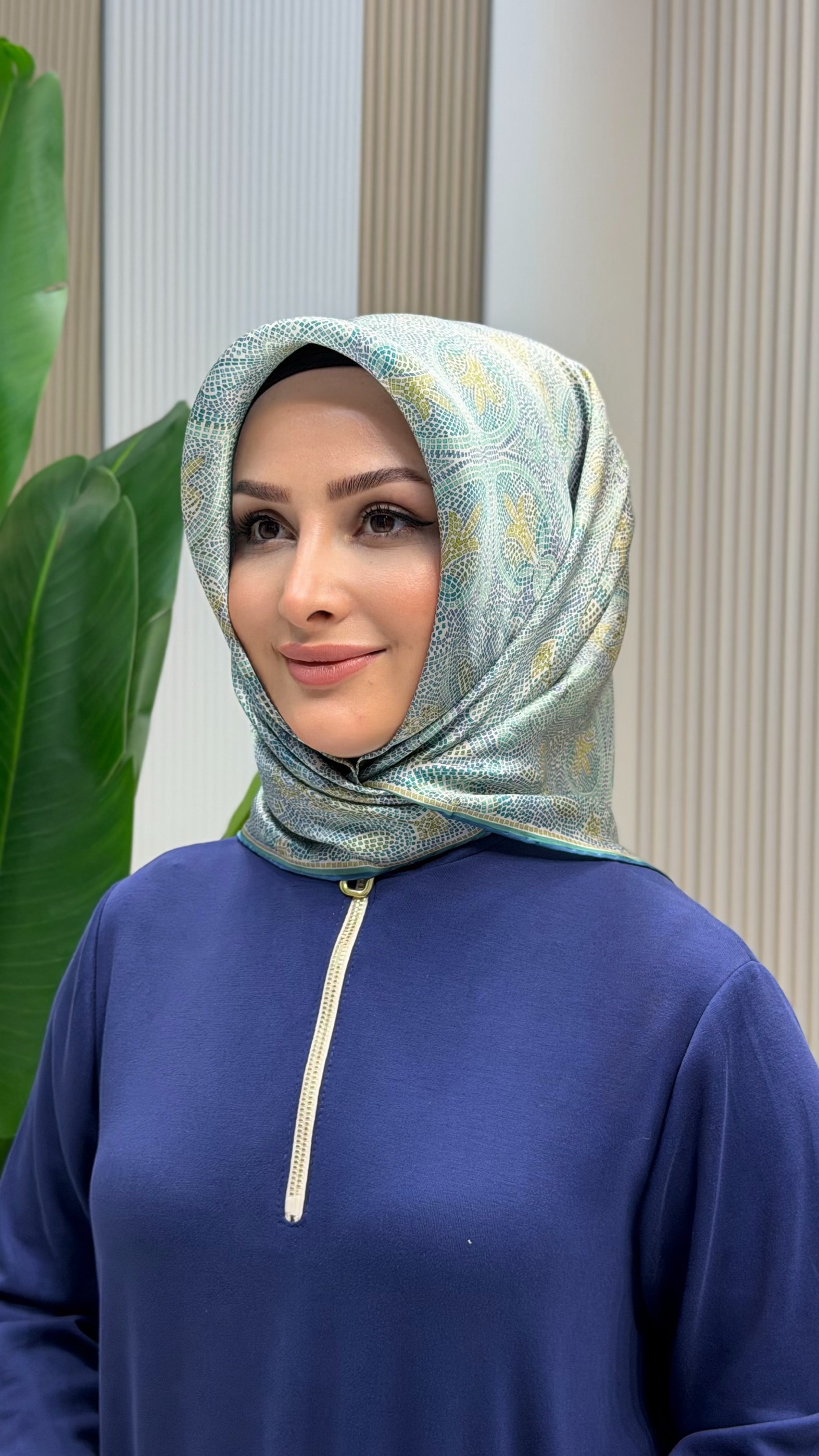 ARMINE SURA İPEK EŞARP - 9540-3