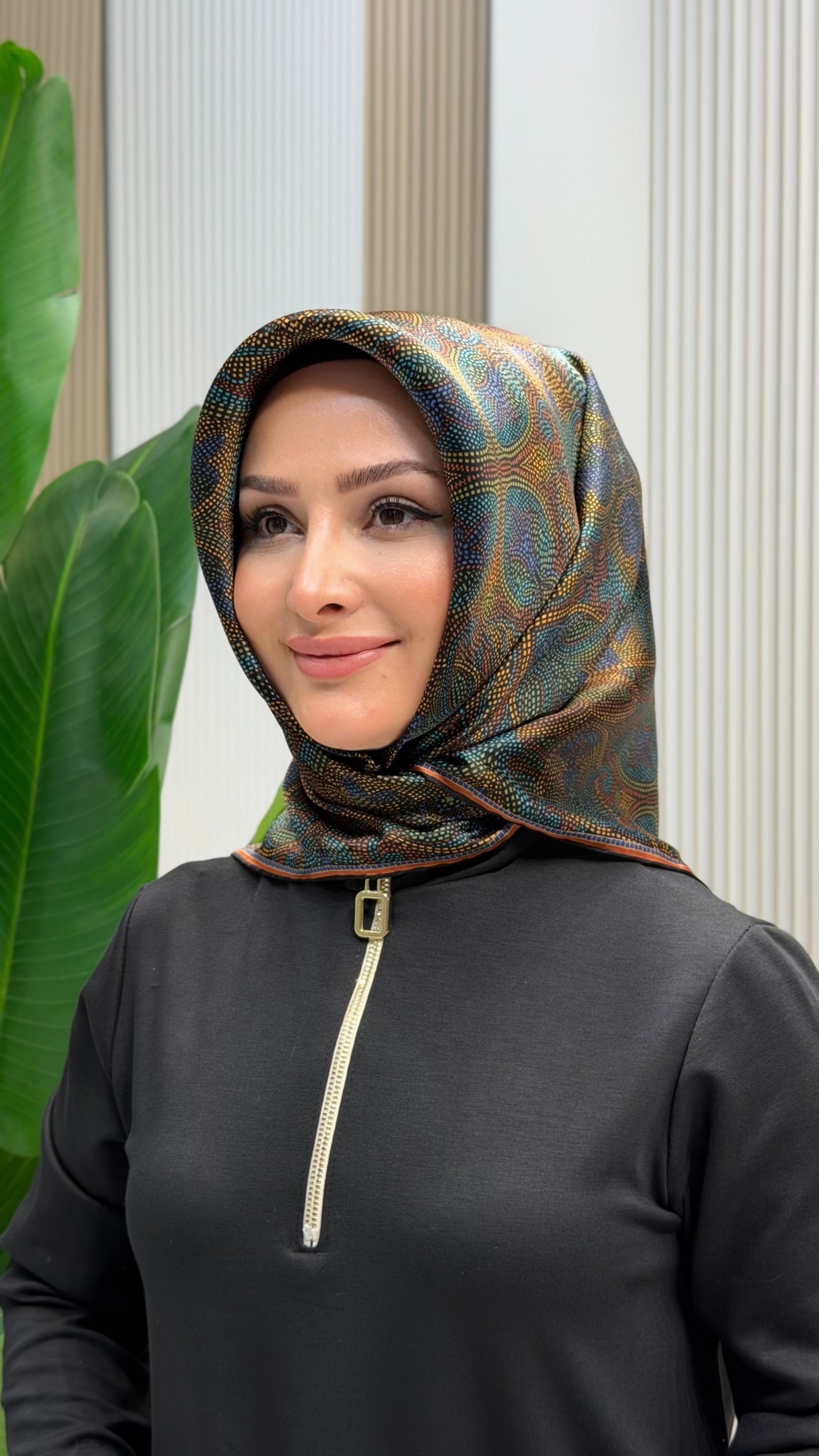 ARMINE SURA İPEK EŞARP - 9540-4