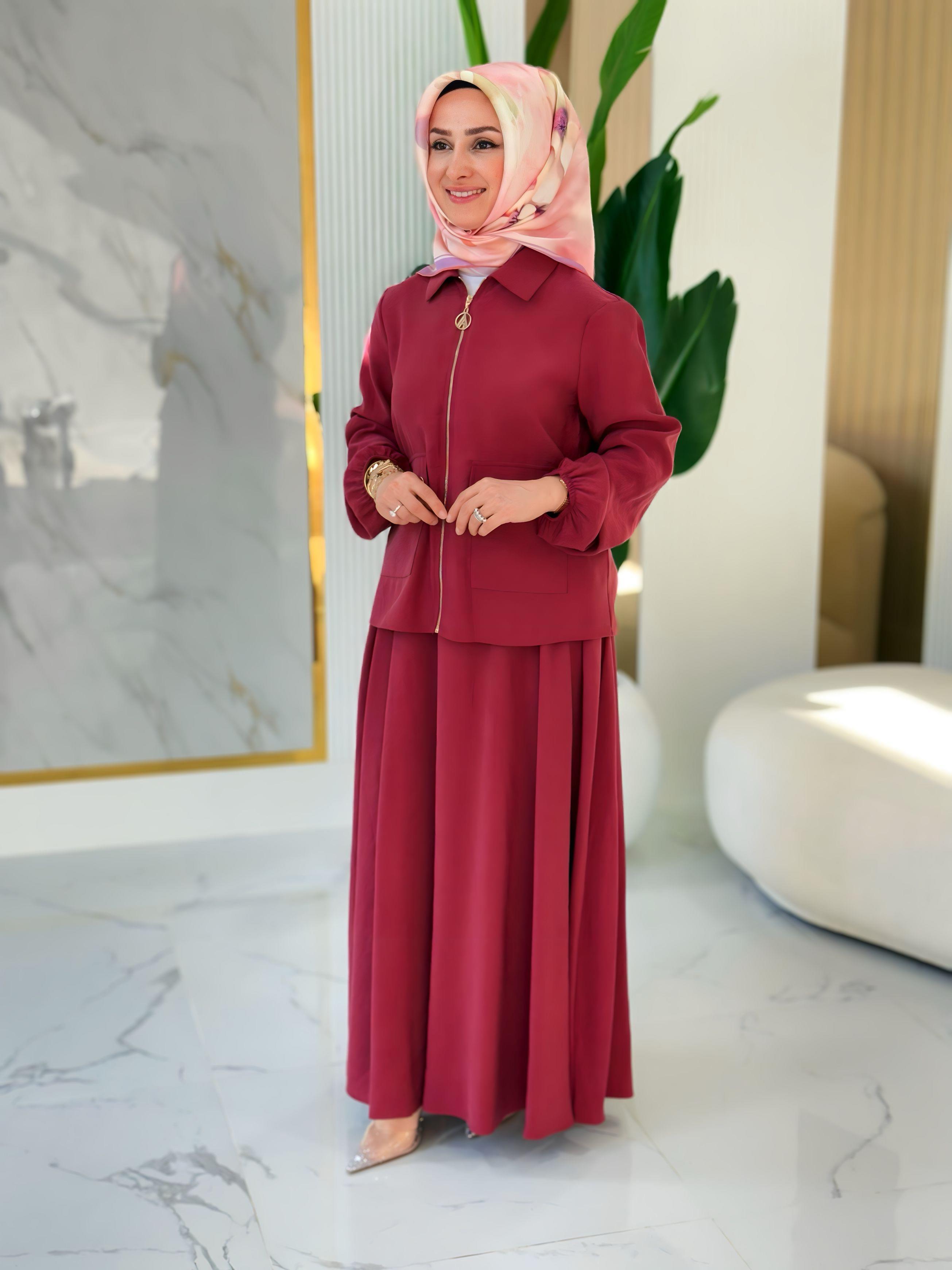 ARMİNE TREND CEP DETAYLI ETEKLİ TAKIM- 25YT622