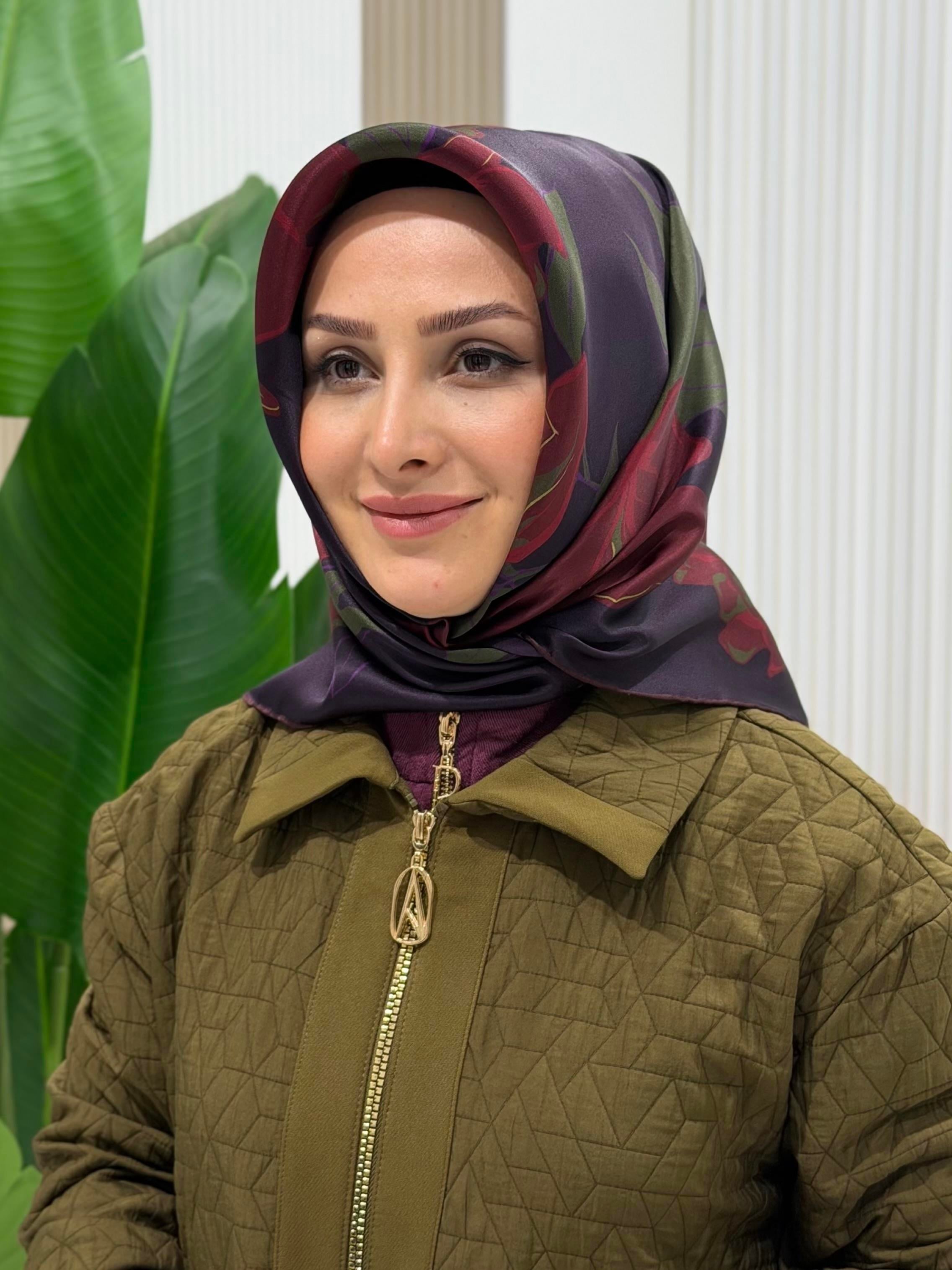 ARMİNE TWILL İPEK EŞARP 9509-59
