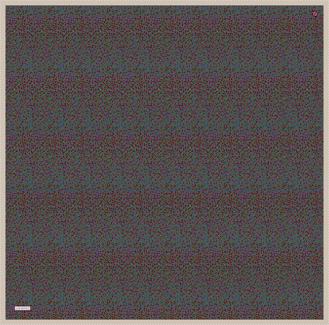 ARMİNE TWILL SAF İPEK EŞARP 9113D 