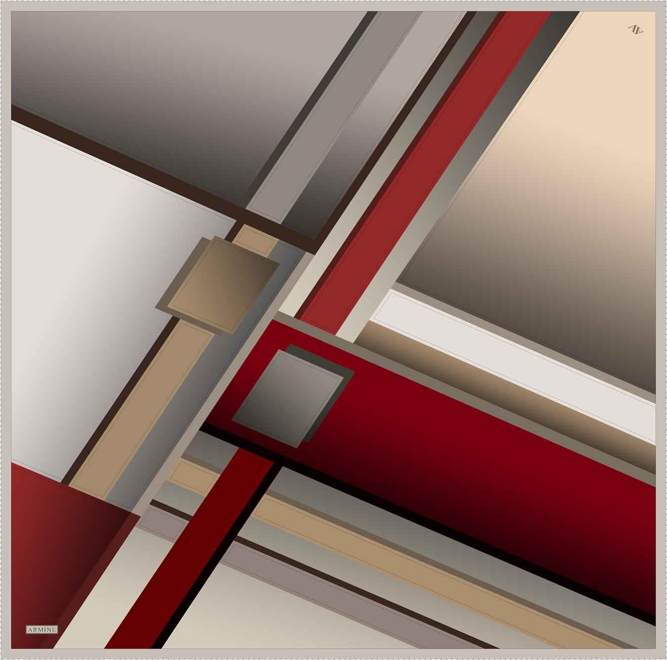 ARMİNE TWILL SAF İPEK EŞARP 9122D 