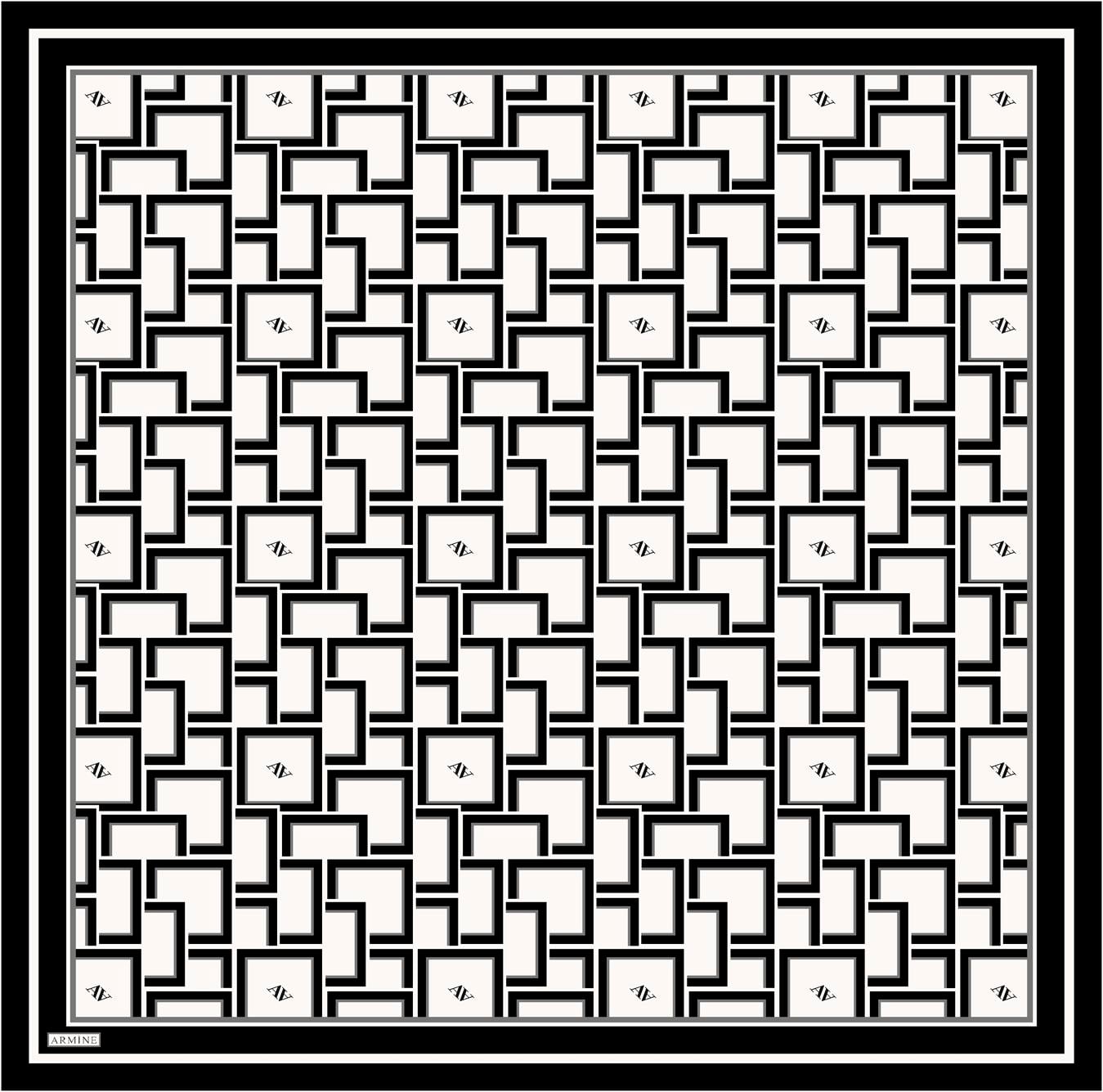 ARMİNE TWILL SAF İPEK EŞARP 9132D 