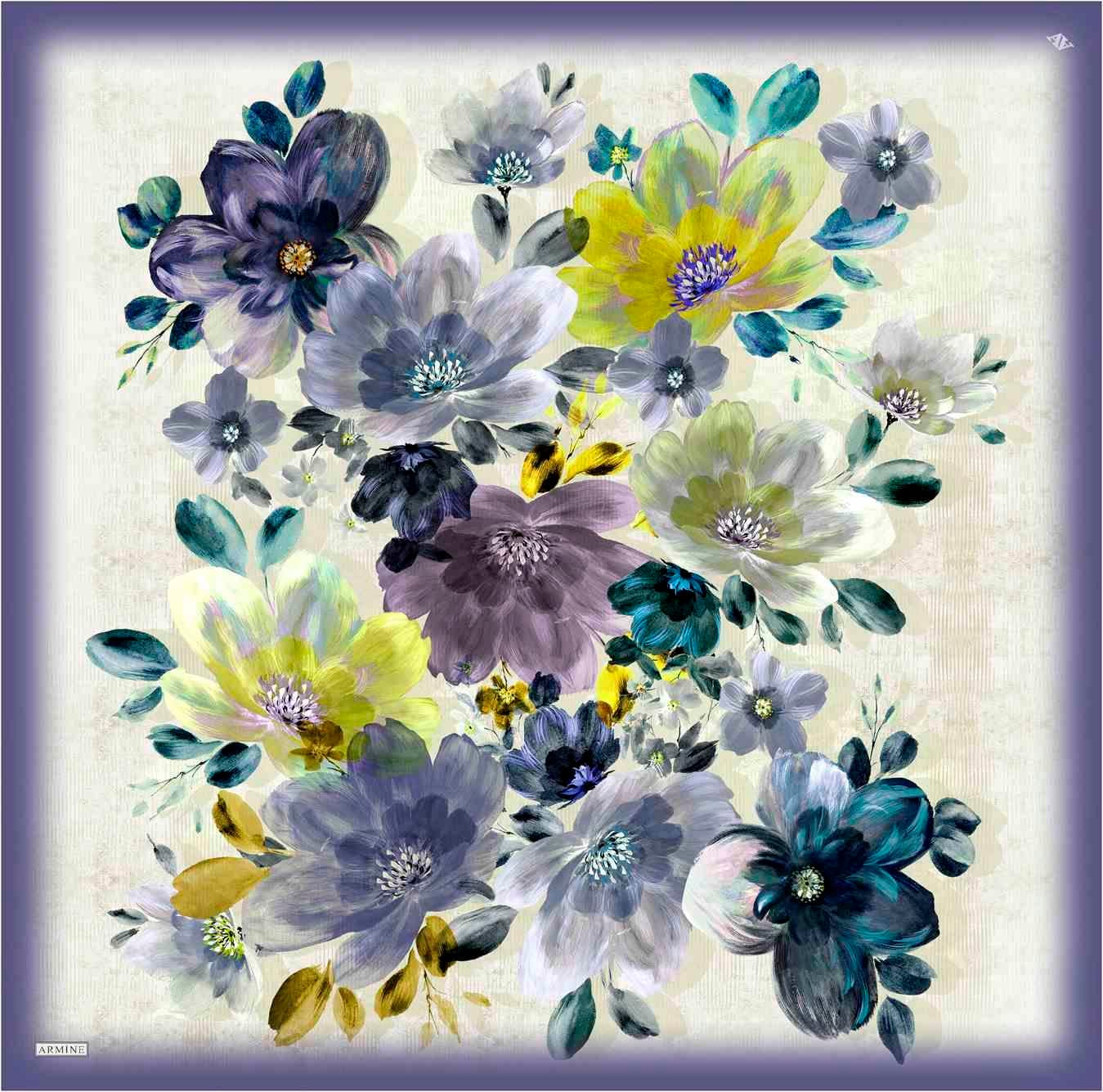 ARMİNE TWILL SAF İPEK EŞARP 9133D 