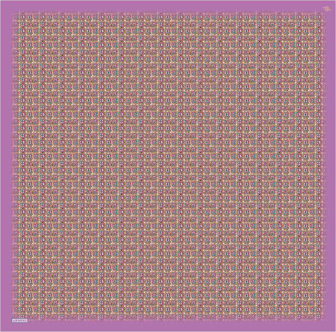 ARMİNE TWILL SAF İPEK EŞARP 9134D 