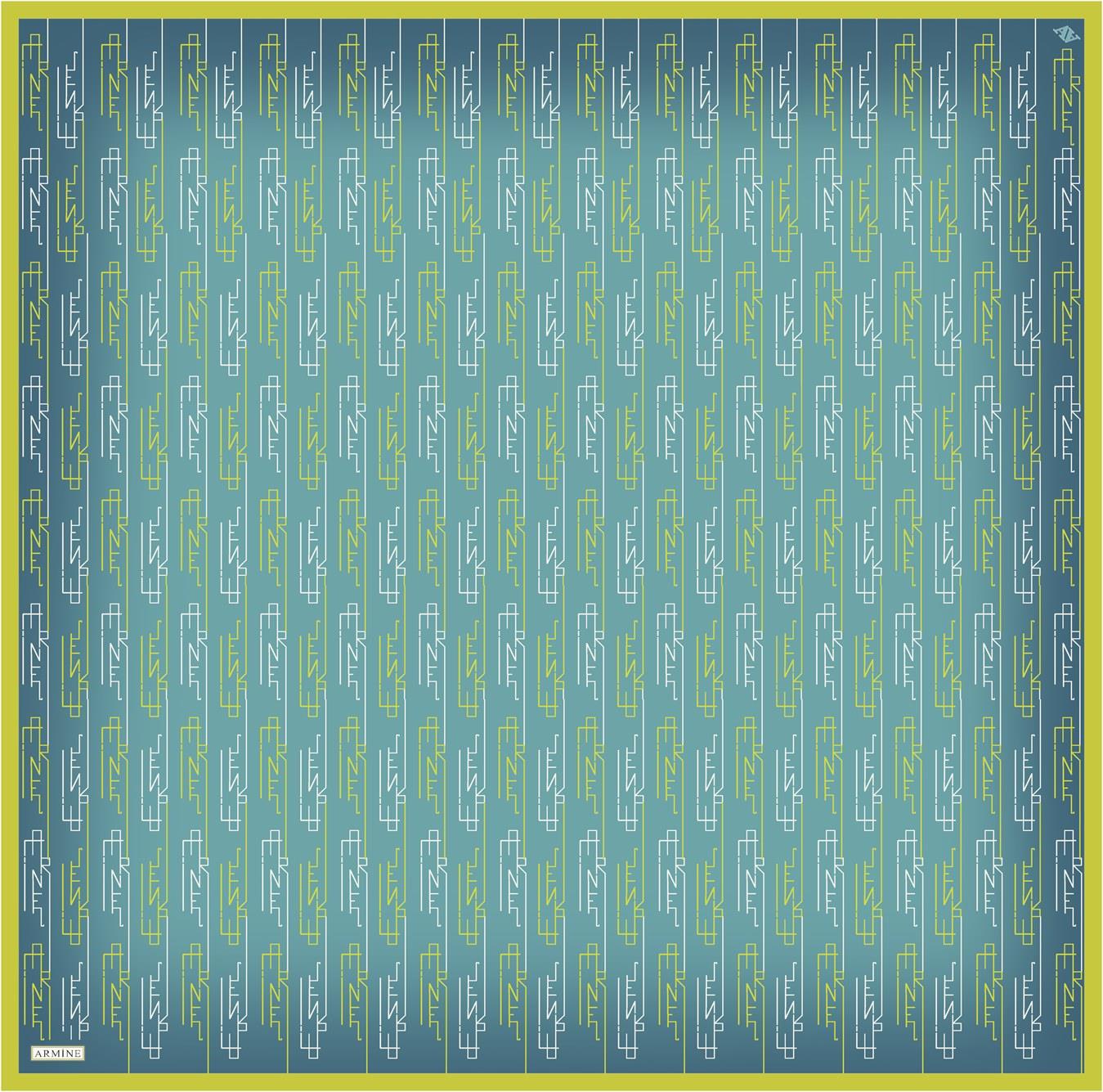 ARMİNE TWILL SAF İPEK EŞARP 9142D 