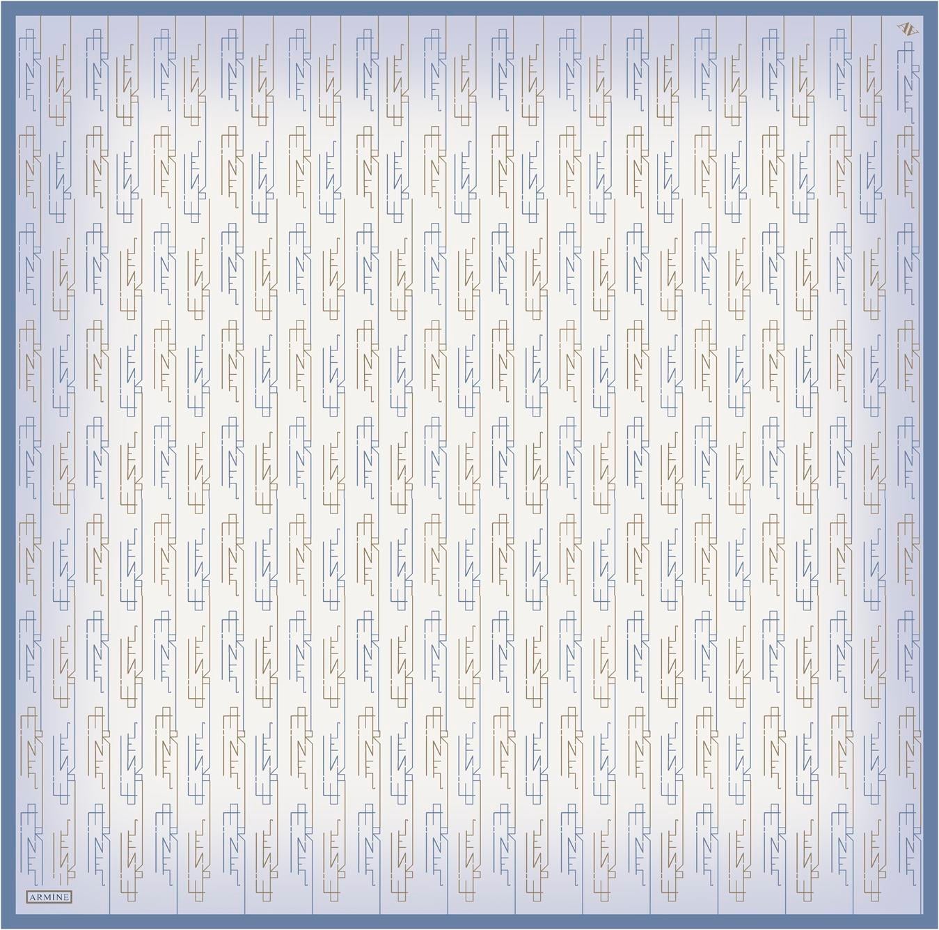 ARMİNE TWILL SAF İPEK EŞARP 9142D 