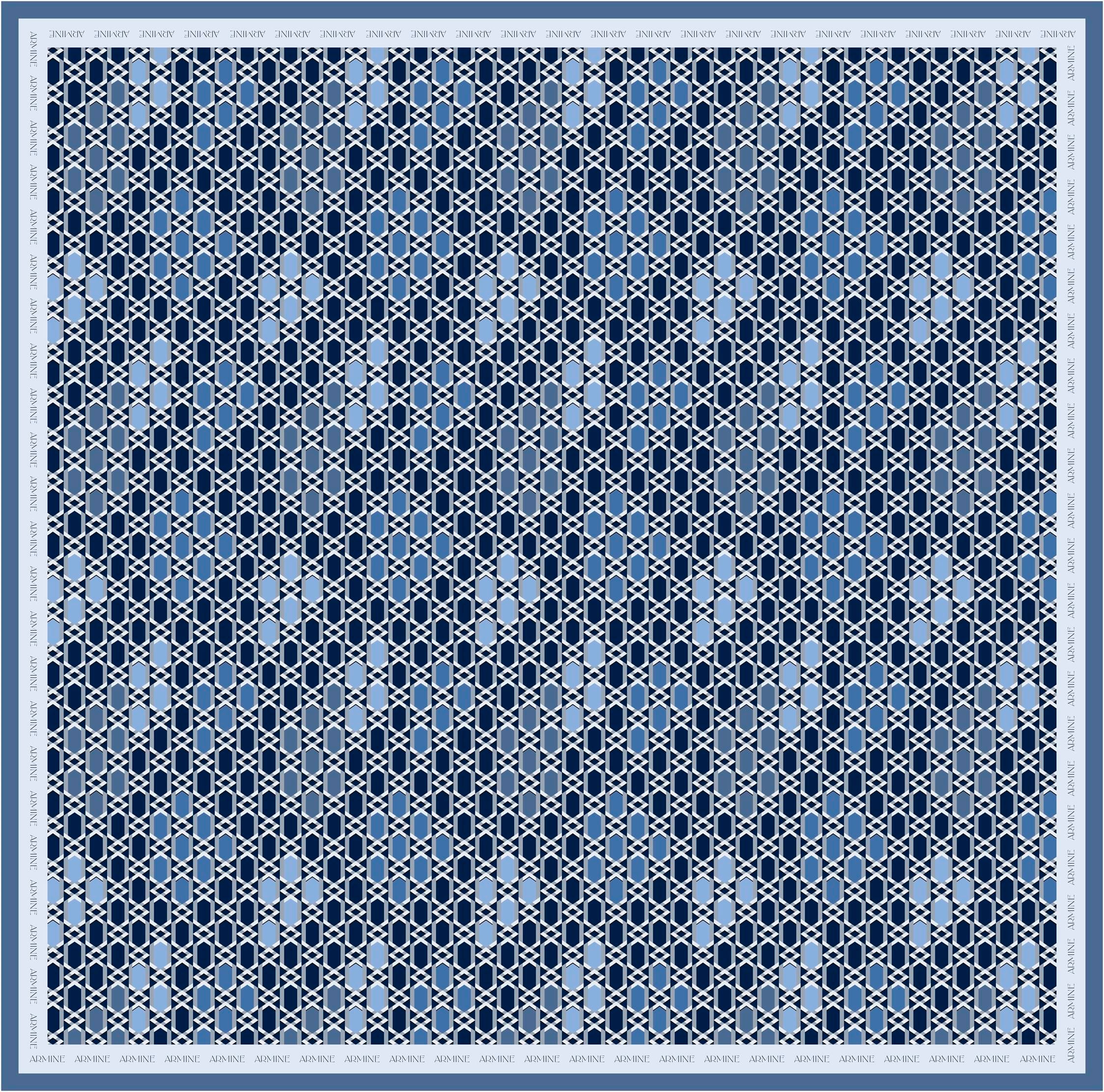 ARMİNE TWILL SAF İPEK EŞARP 9144D 