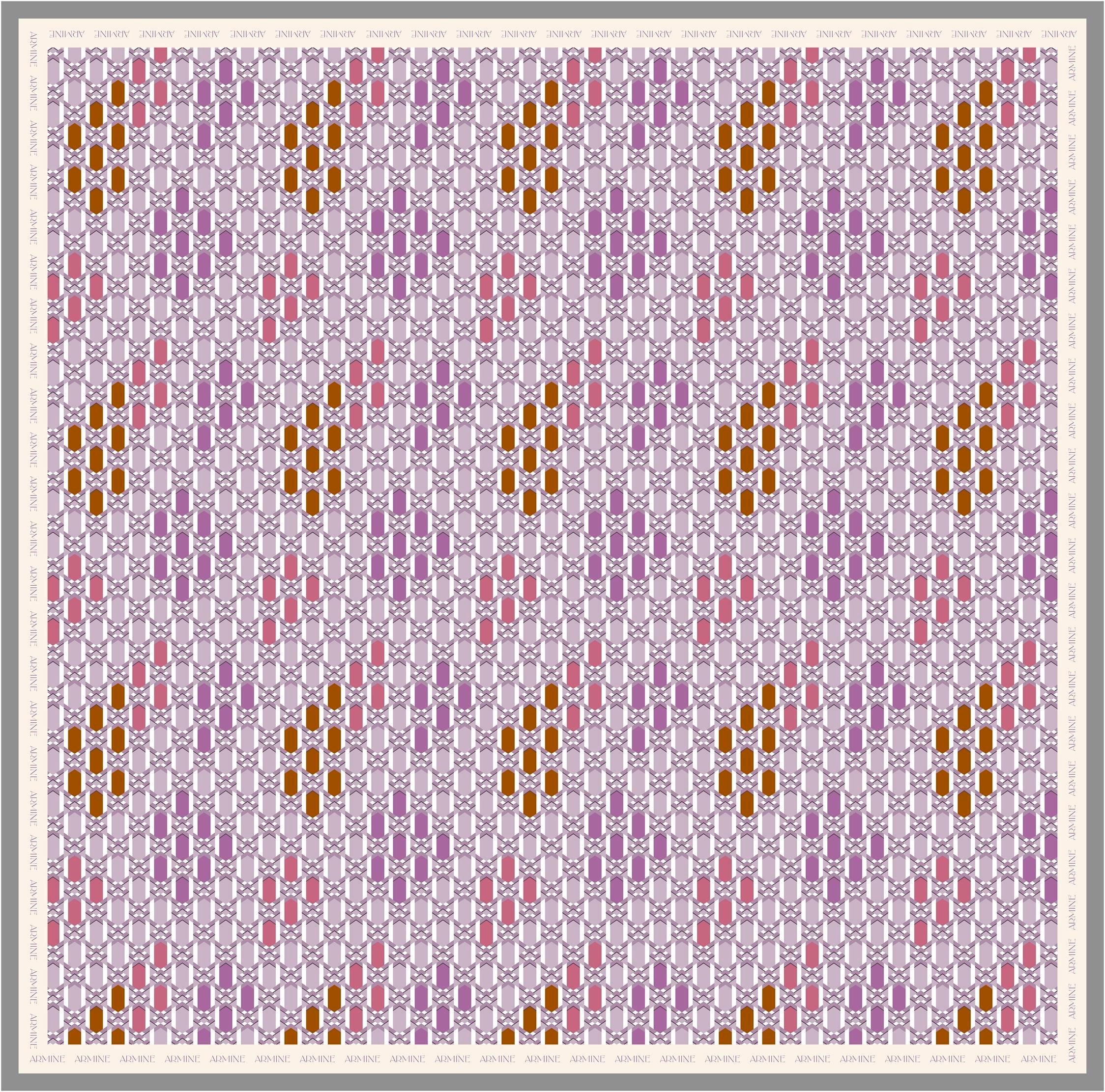 ARMİNE TWILL SAF İPEK EŞARP 9144D 