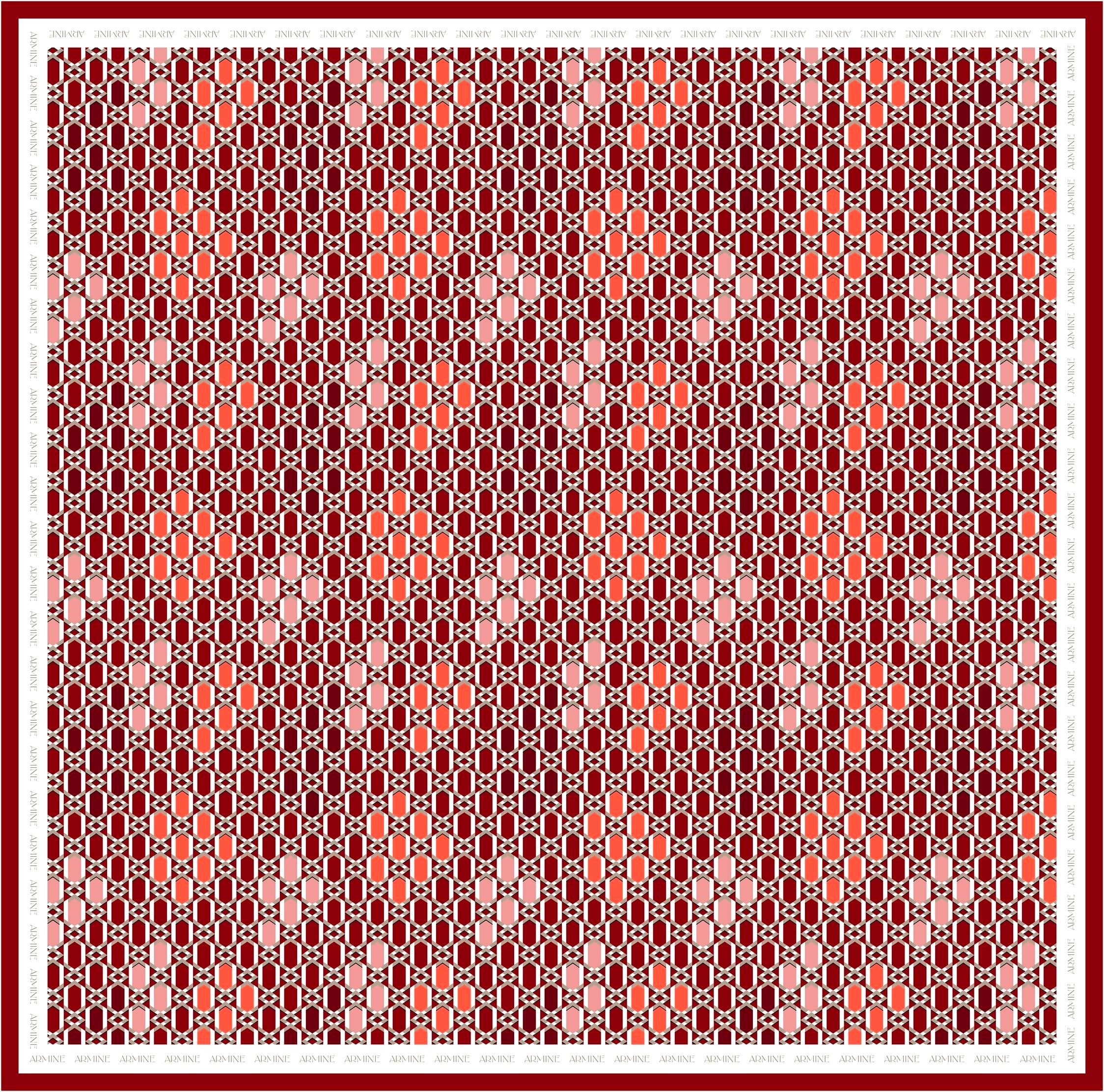 ARMİNE TWILL SAF İPEK EŞARP 9144D 