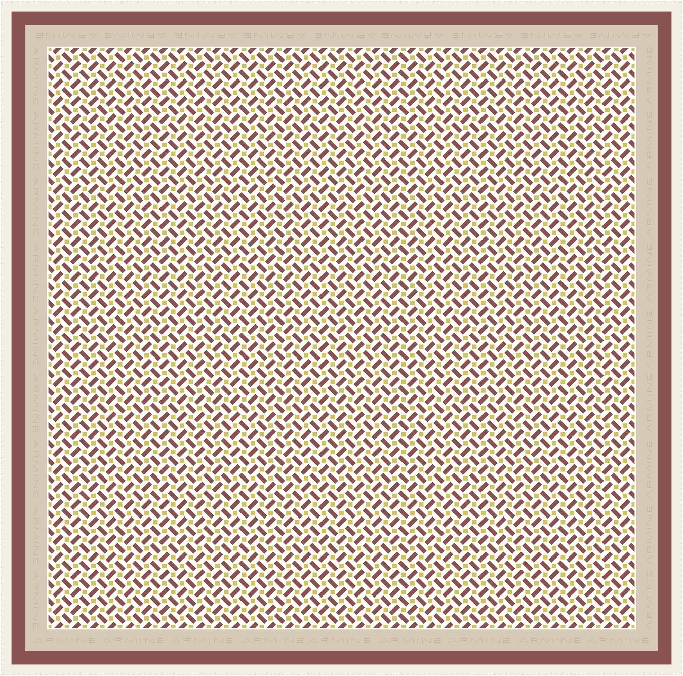 ARMİNE TWILL SAF İPEK EŞARP 9151D 