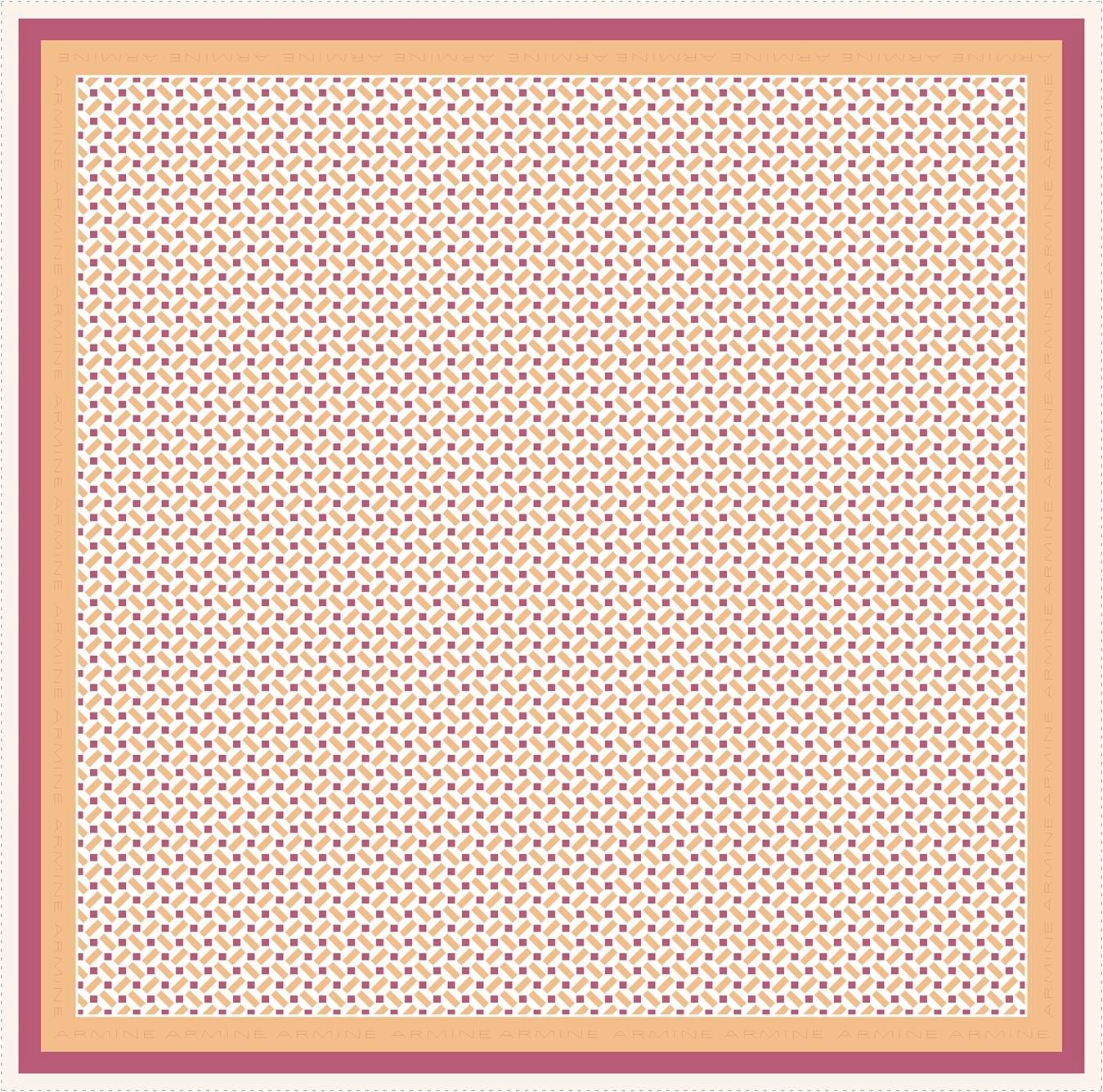 ARMİNE TWILL SAF İPEK EŞARP 9151D 
