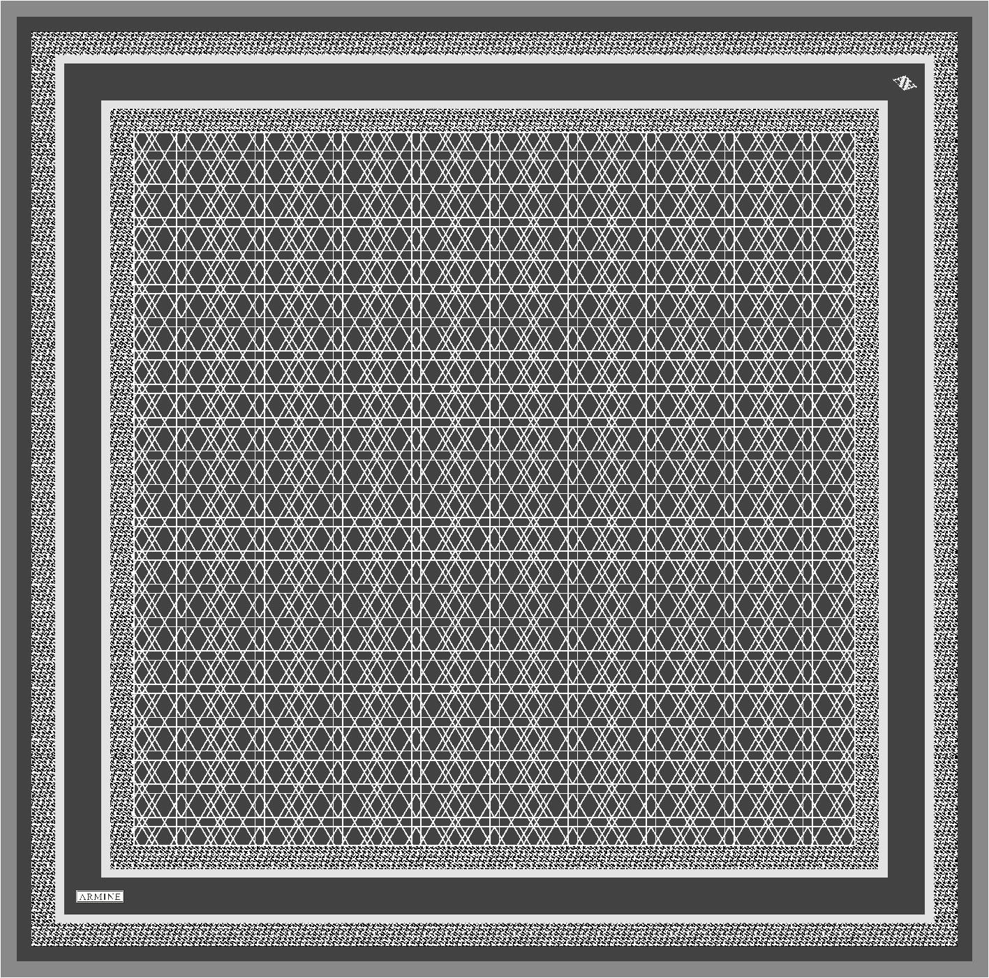 ARMİNE TWILL SAF İPEK EŞARP 9167D 