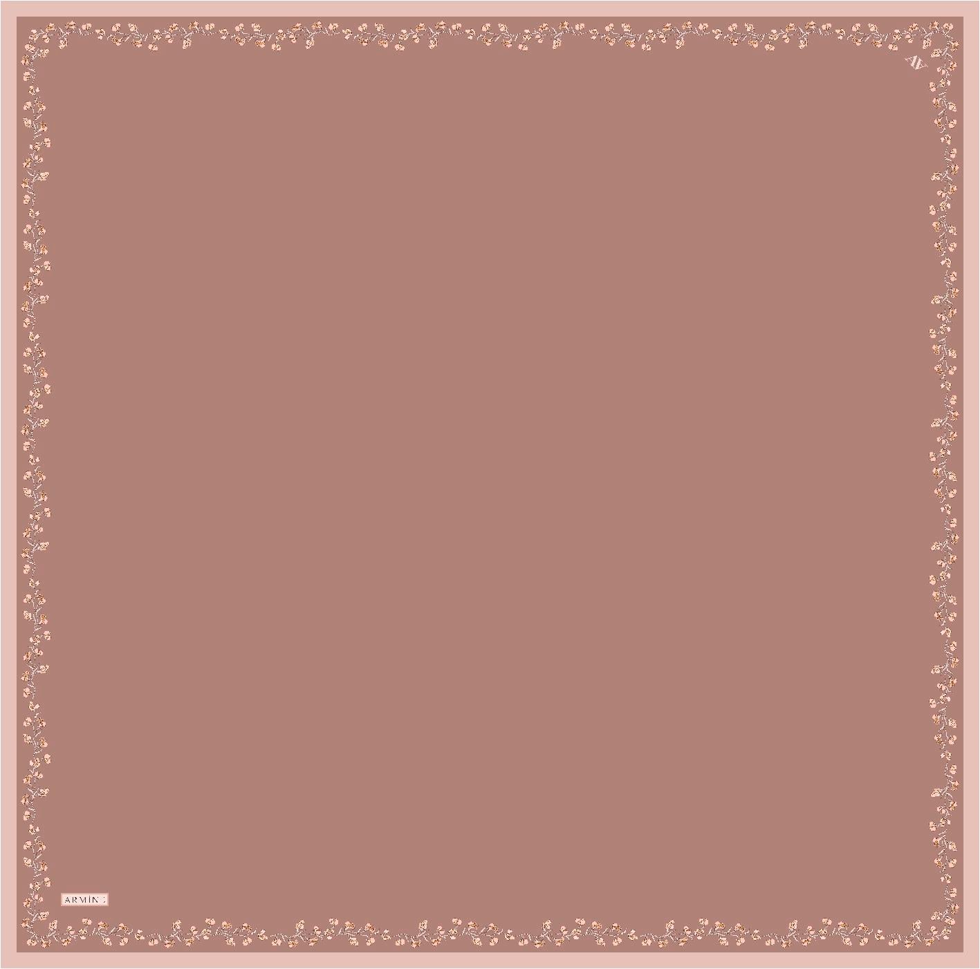 ARMİNE TWILL SAF İPEK EŞARP 9168D 