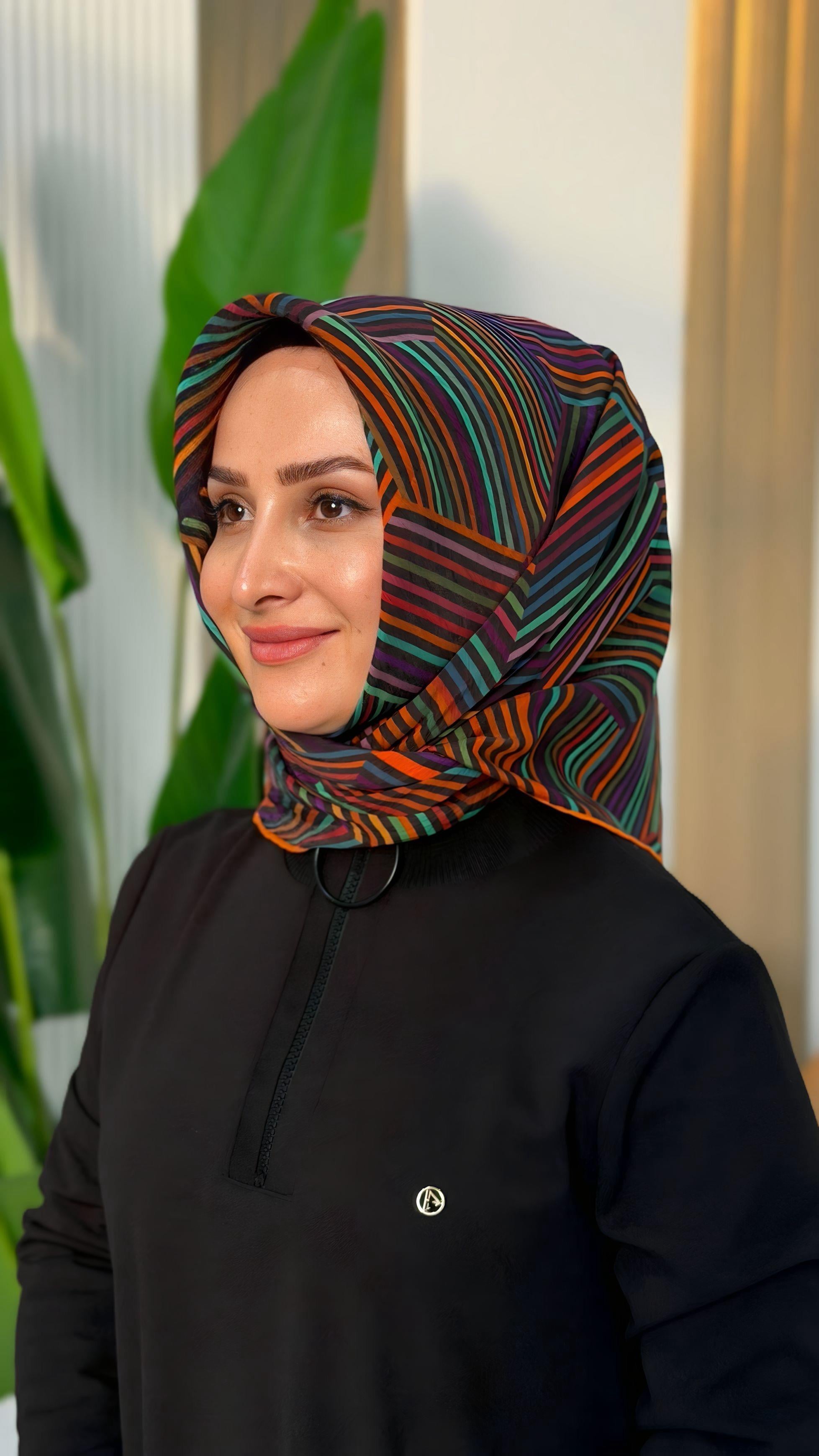 Güz Eşarp 2047-07 90x90