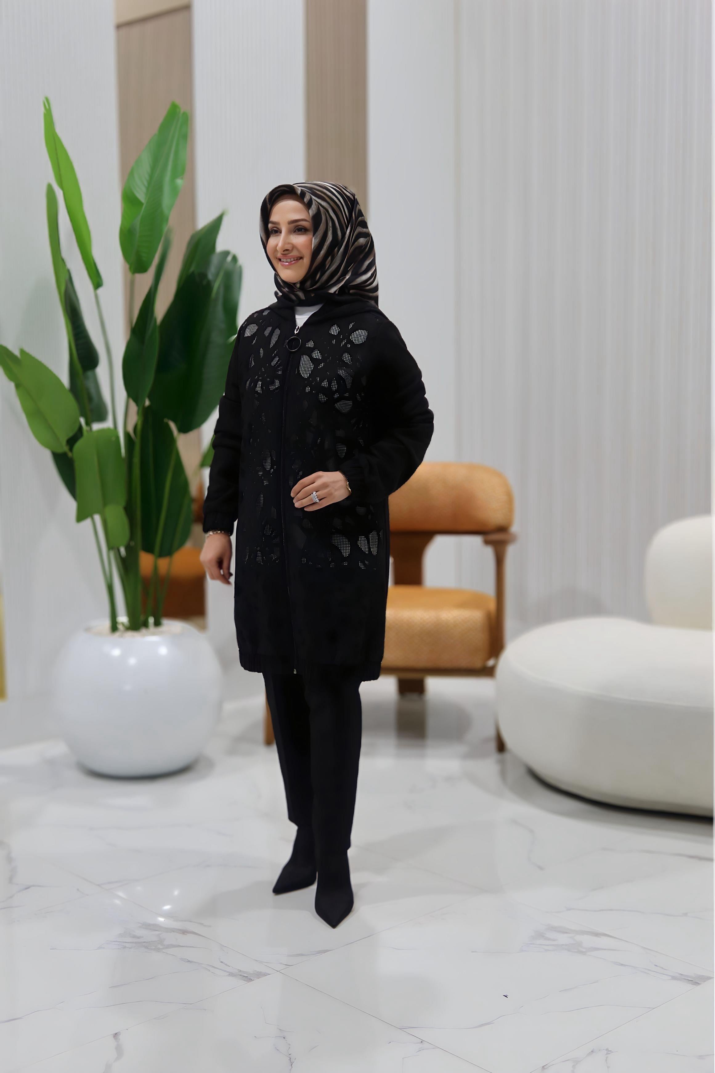 HAYA ÖNÜ FAKAR FİLELİ FERMUARLI GİYÇIK-1611