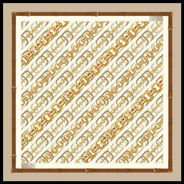 LA BOUTIQUE 1919 SURA İPEK EŞARP - 08 - 90X90
