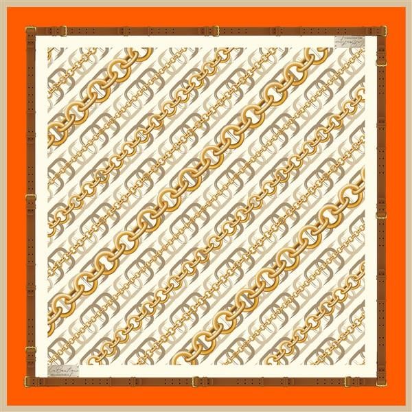 LA BOUTIQUE 1919 SURA İPEK EŞARP - 10 - 90X90