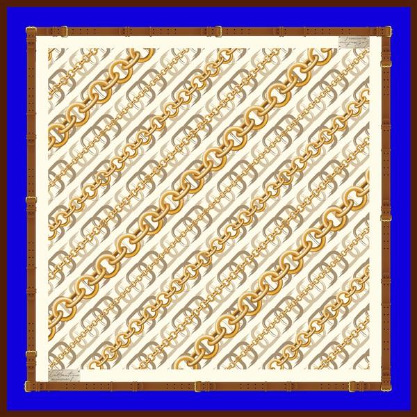 LA BOUTIQUE 1919 SURA İPEK EŞARP - 11 - 90X90