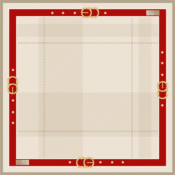 LA BOUTIQUE 1934 SURA İPEK EŞARP - 03 - 90X90