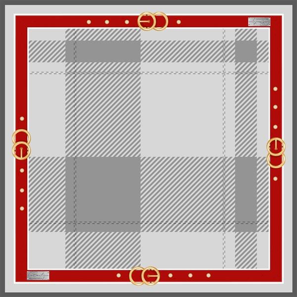 LA BOUTIQUE 1934 SURA İPEK EŞARP - 04 - 90X90